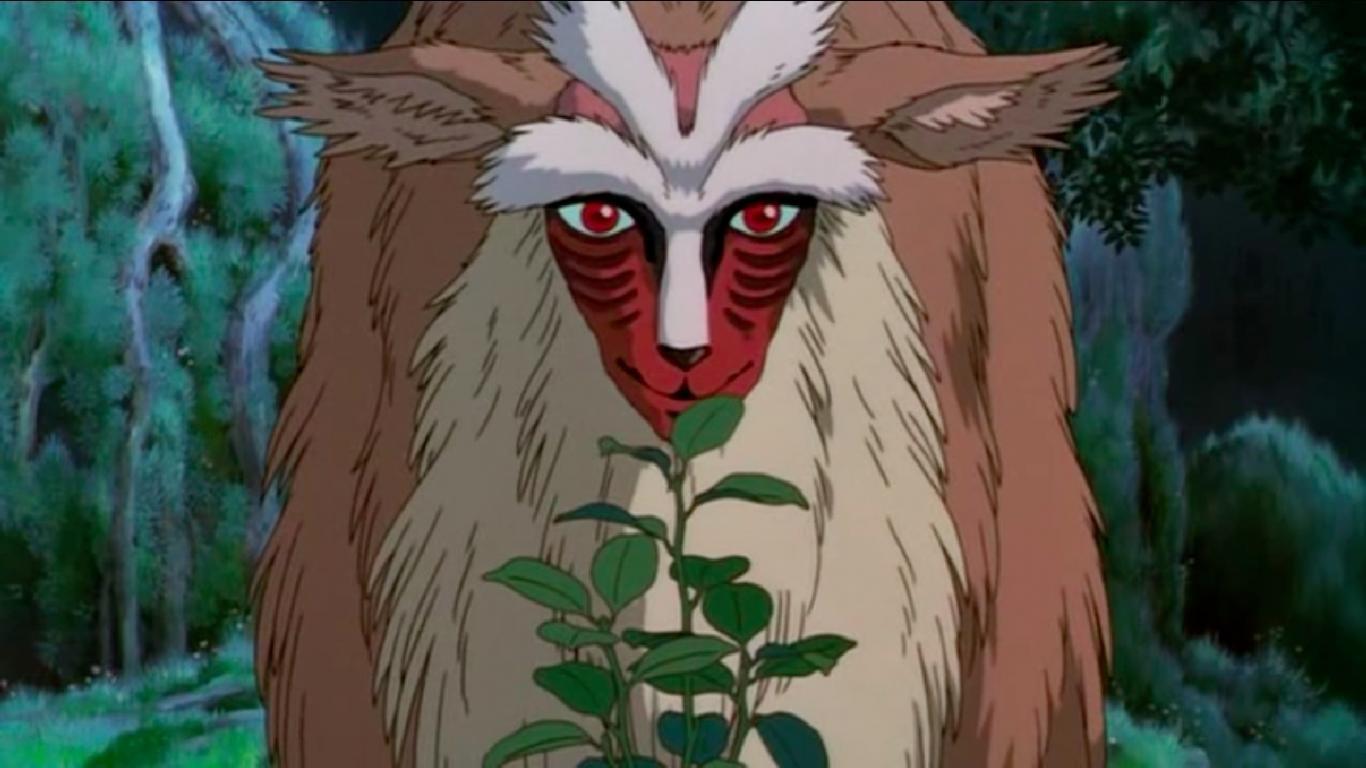1366x768 Princess Mononoke wallpaper 1366x768 (laptop) desktop background