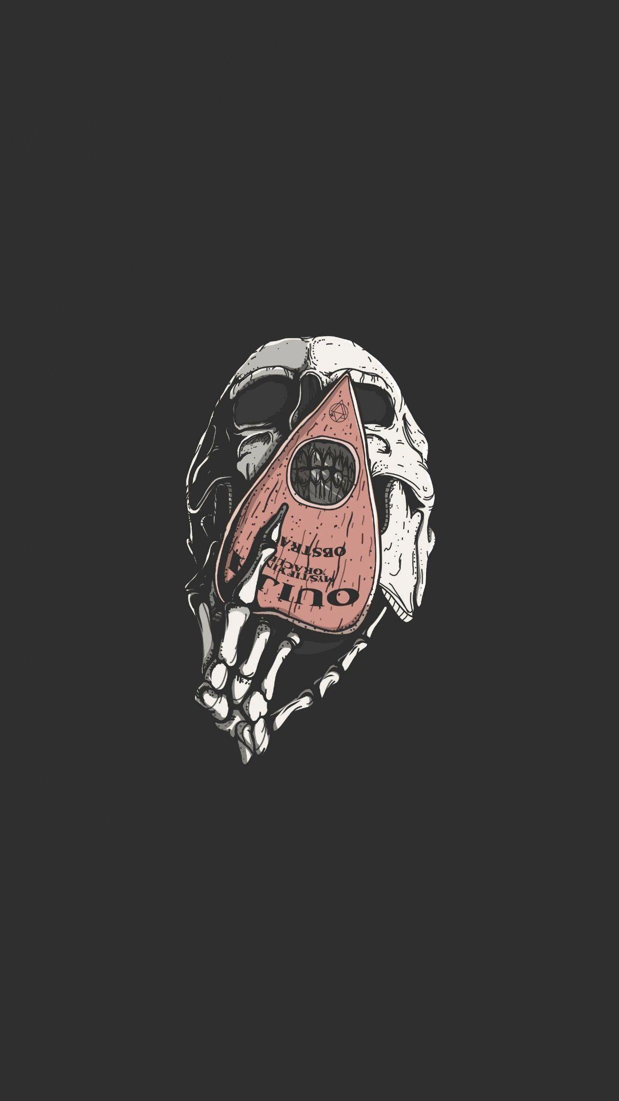 1242x2208 Ouija Board Wallpaper