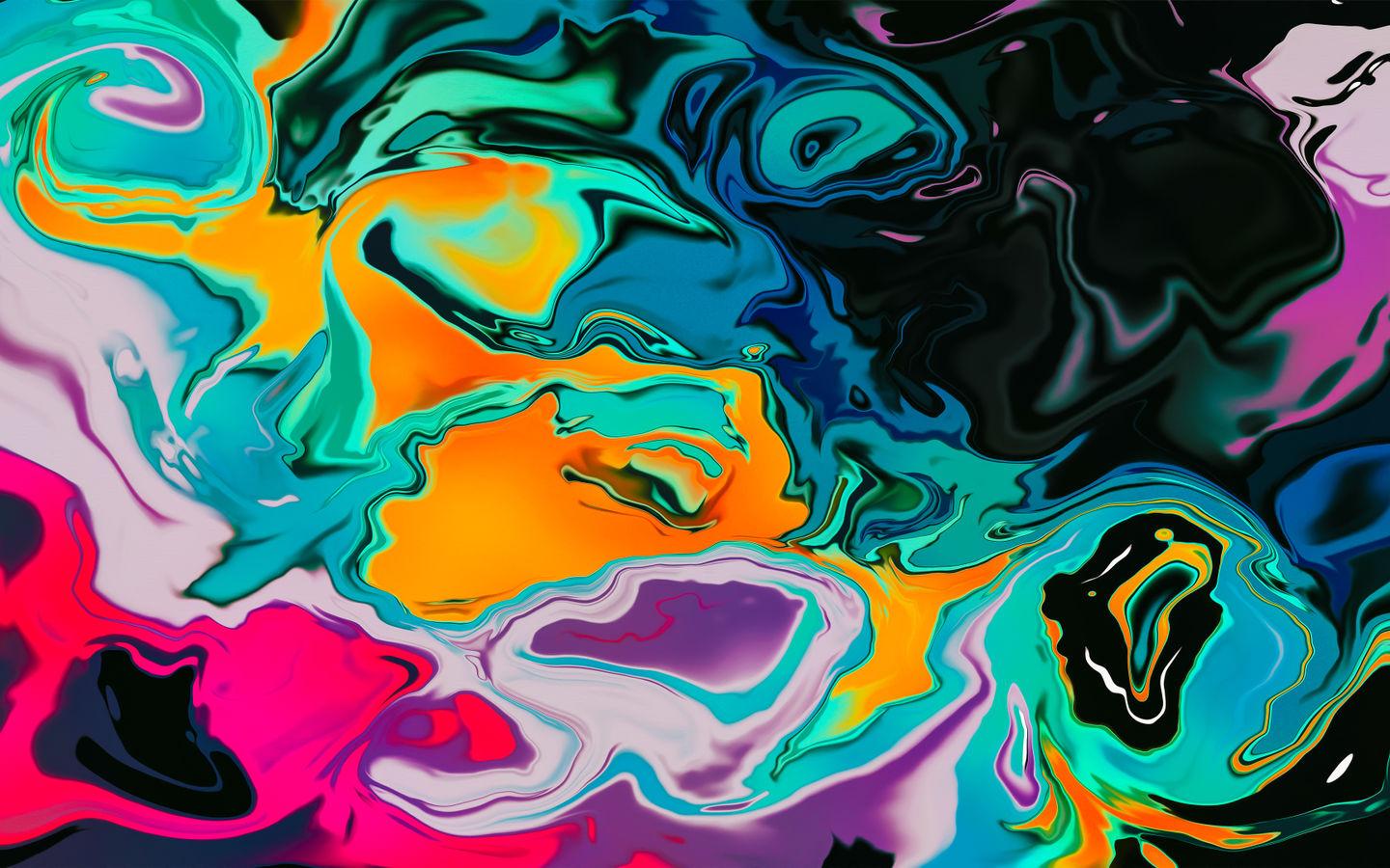 1440x900 Color Paint 8K 4k Ultra HD Desktop Background Wallpaper for 4K UHD TV WallpaperKit