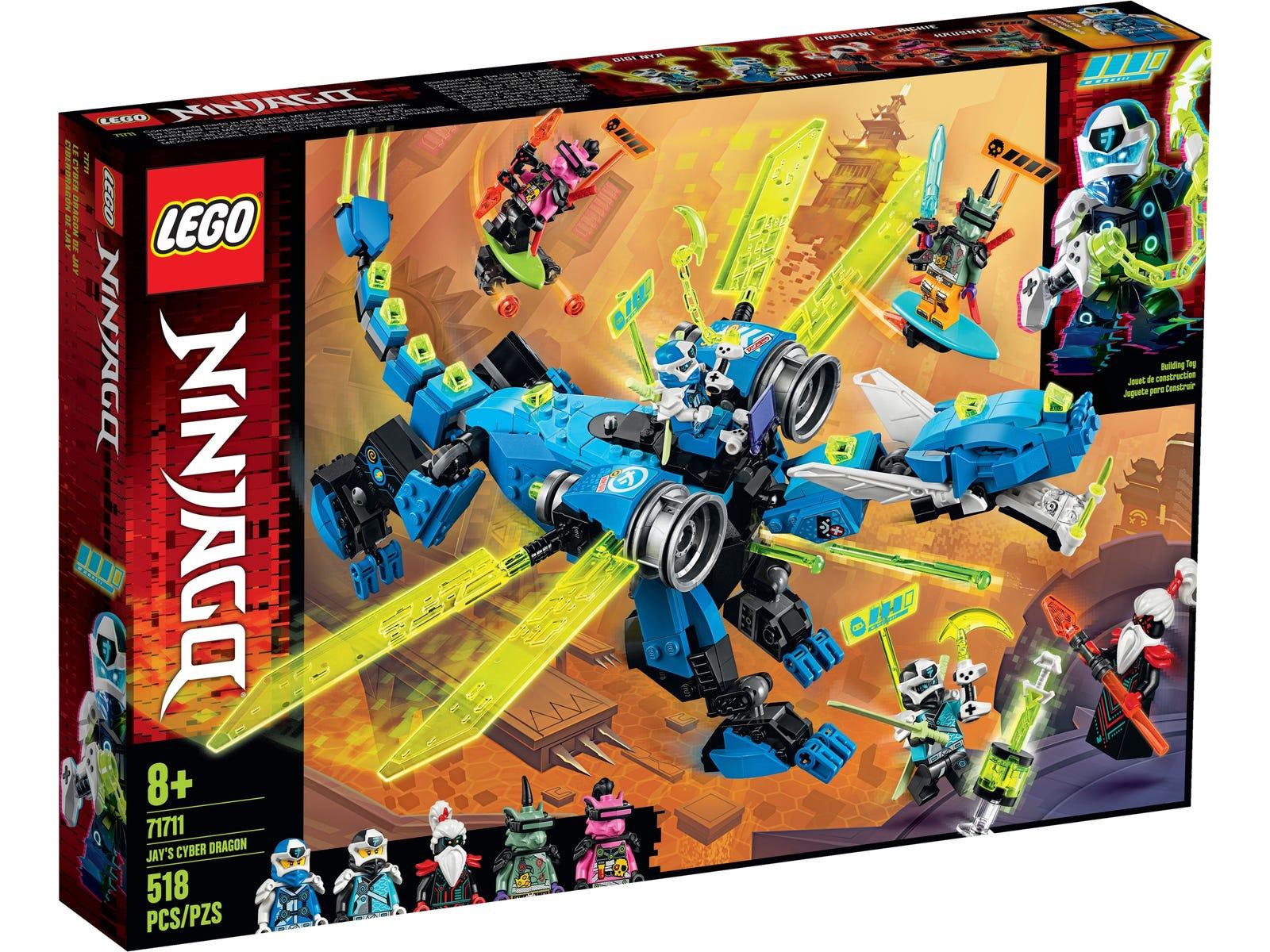1600x1200 Jay's Cyber Dragon 71711. NINJAGO®. Buy online at the Official LEGO® Shop AE