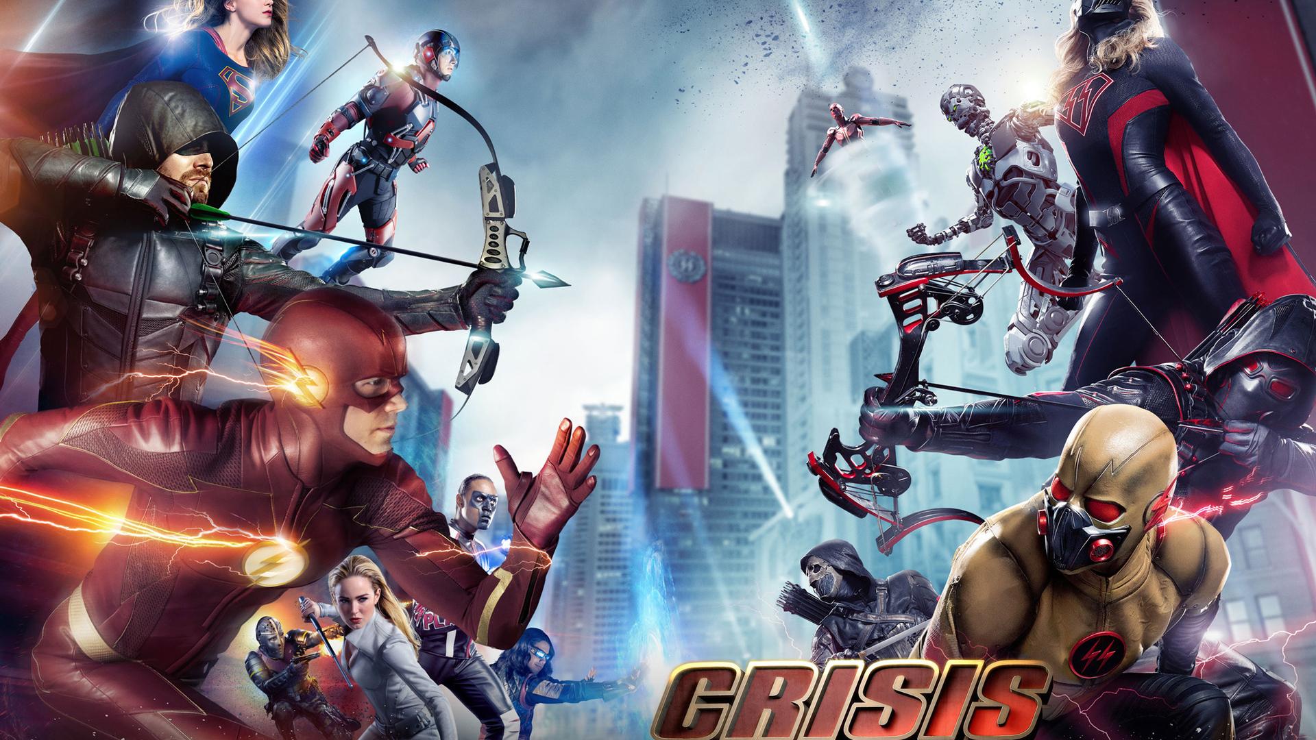 1920x1080 Crisis On Earth X Arrowverse Crossover 2017 Laptop Full HD 1080P HD 4k Wallpaper, Image, Background, Photo and Picture