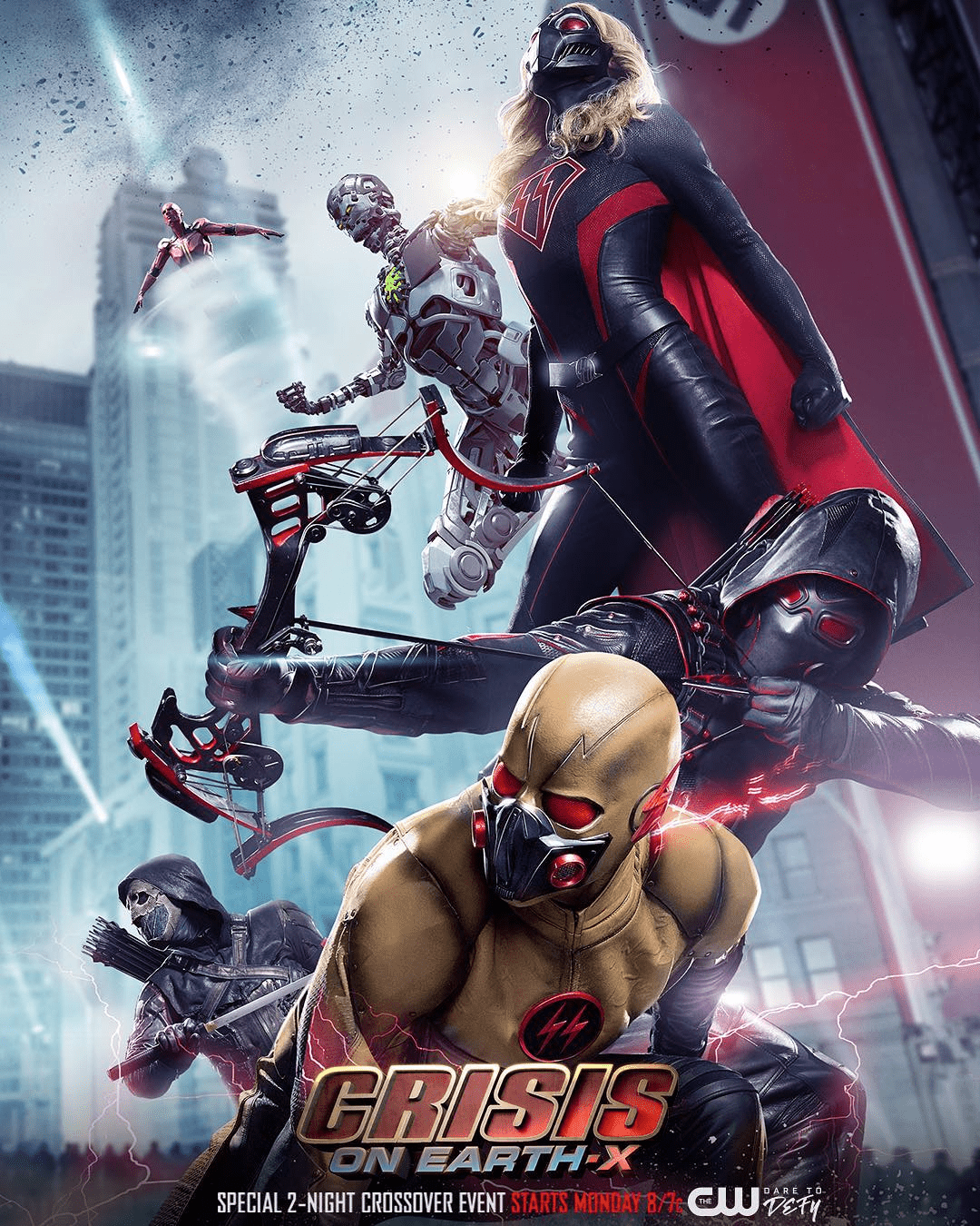 1080x1350 No Spoilers Crisis On Earth X Villains Poster: Arrow