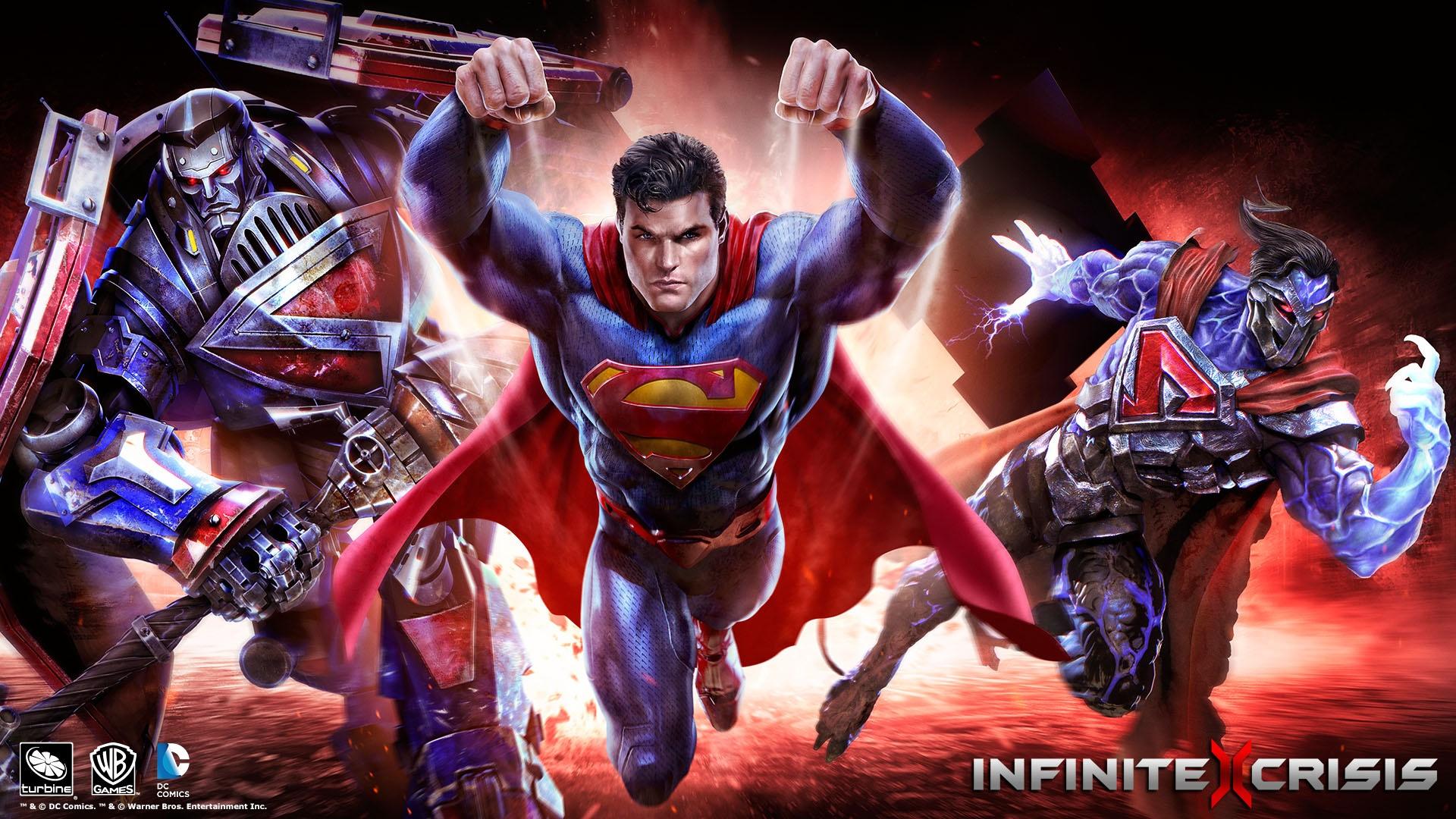 1920x1080 Mecha Superman Infinite Crisis Wallpaper