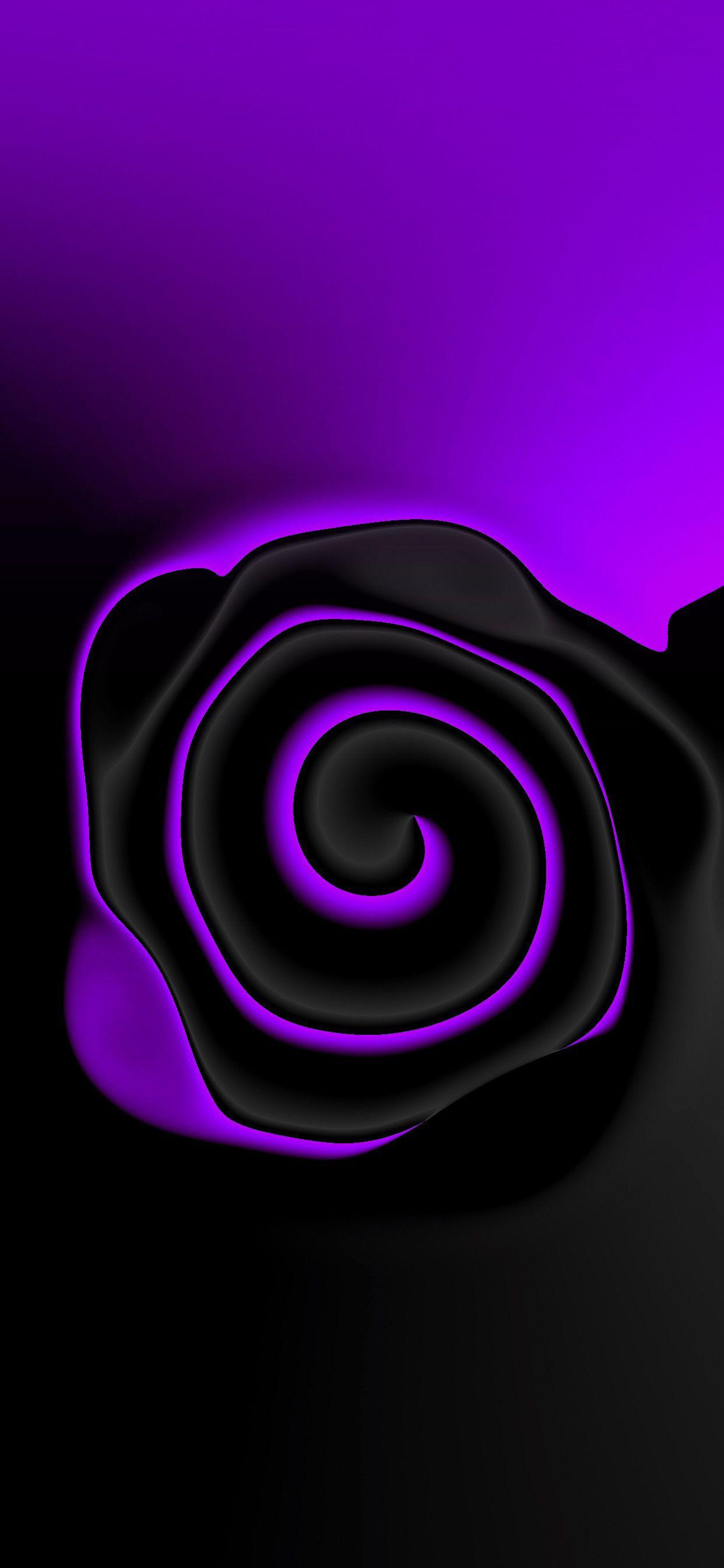 1242x2688 Phone & Tablet Wallpaper Designed By ©Hotspot4U. Huawei wallpaper, Black and purple wallpaper, Android wallpaper