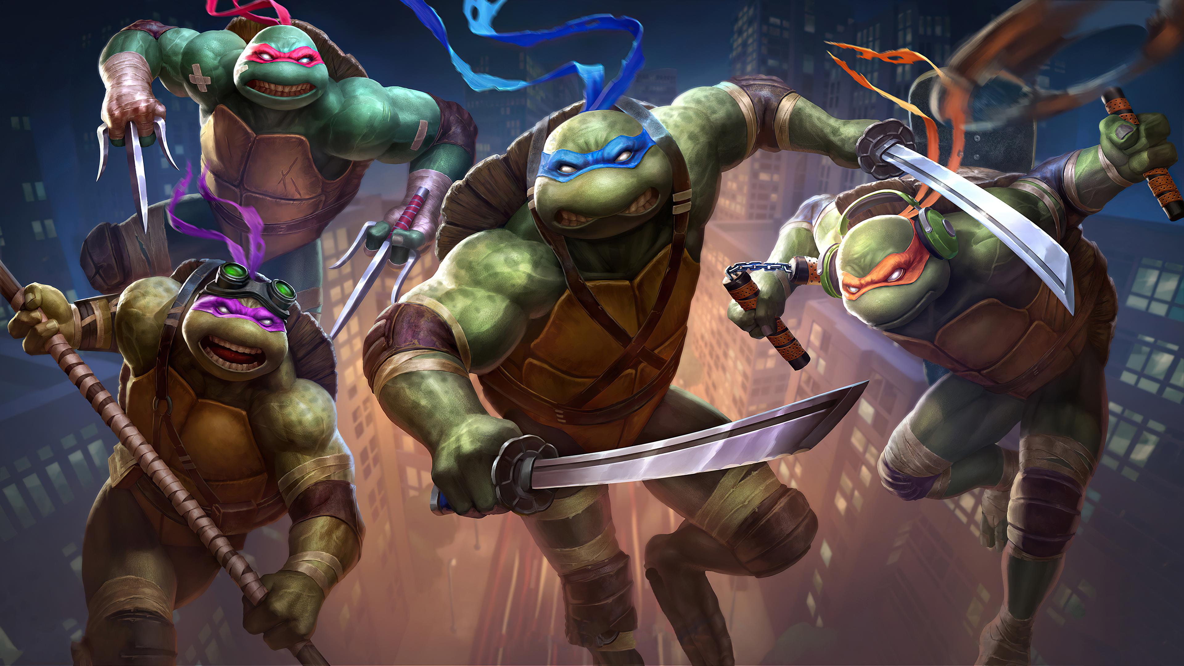 3840x2160 Teenage Mutant Ninja Turtles 2020 1440P Resolution HD 4k Wallpaper, Image, Background, Photo and Picture