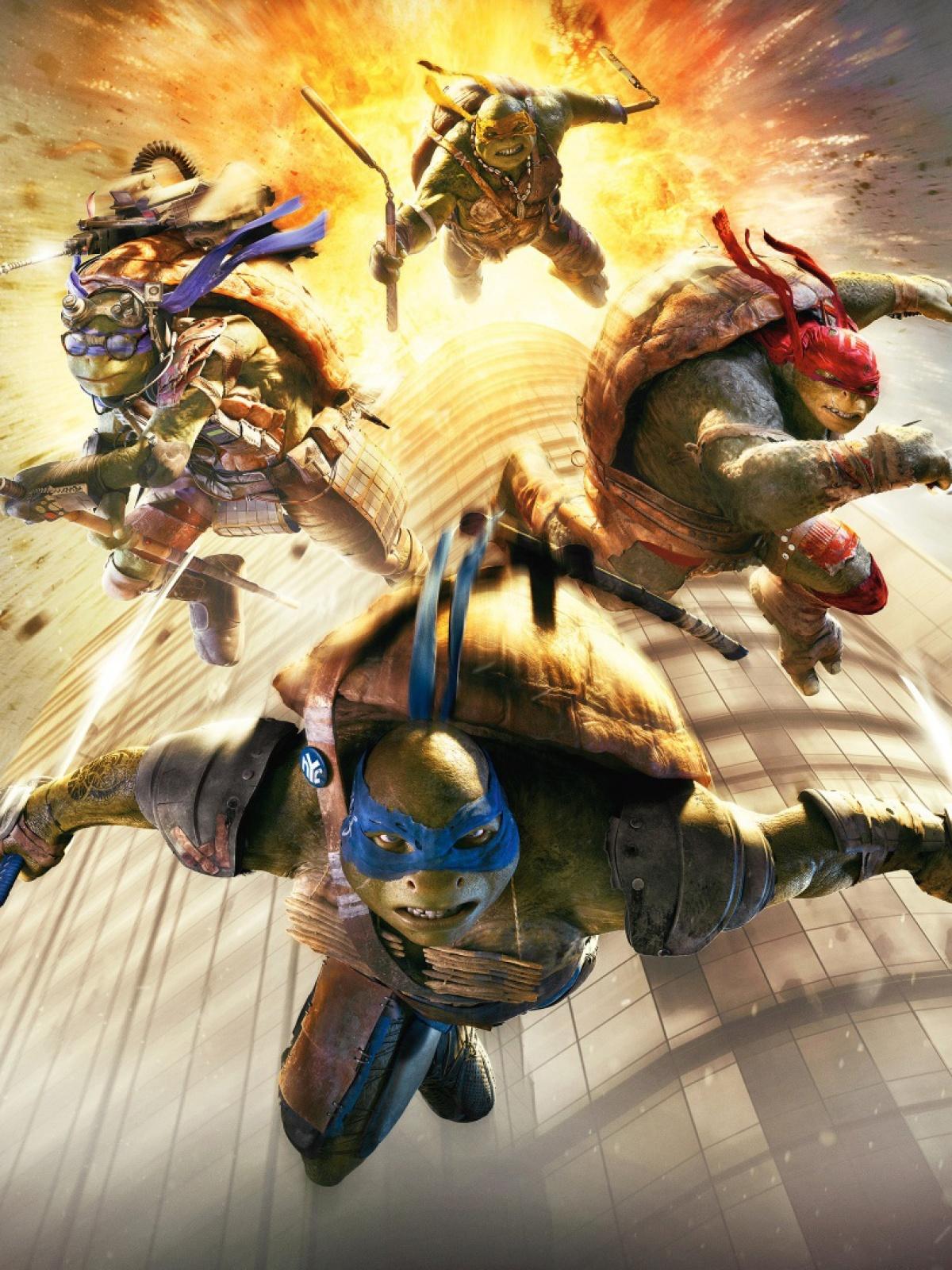 1200x1600 Teenage Mutant Ninja Turtles Movie Mobile Wallpaper