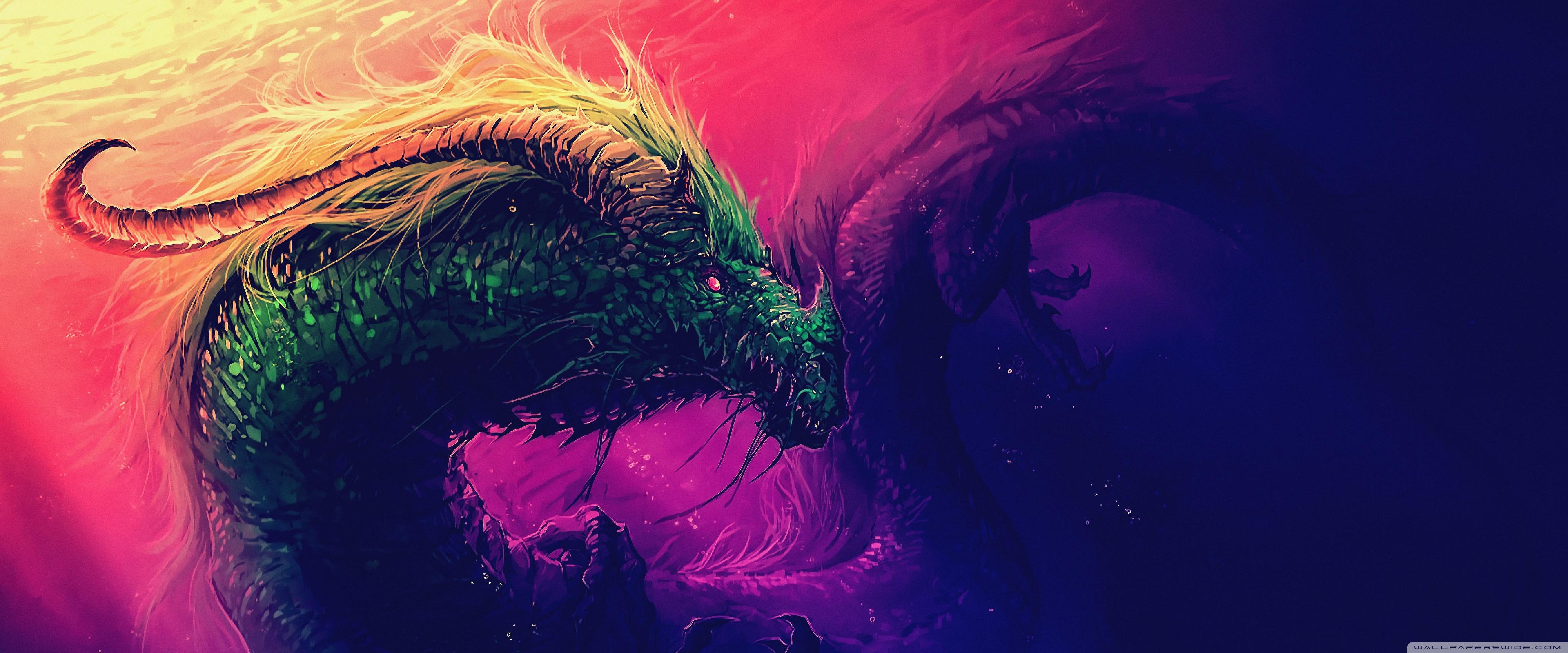 3840x1600 Shenron dragon fantasy Ultra HD Desktop Background Wallpaper for 4K UHD TV : Widescreen & UltraWide Desktop & Laptop : Tablet