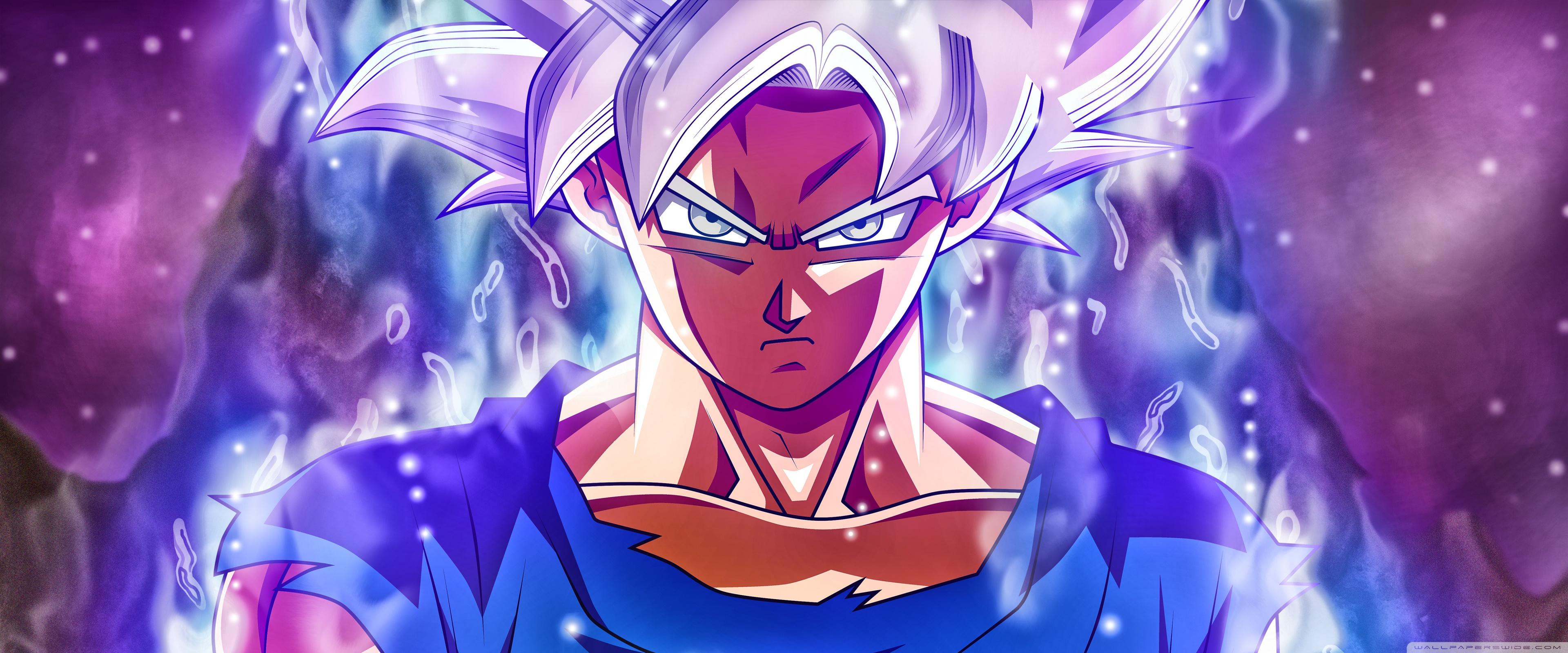 3840x1600 Ultra Instinct Goku Ultra HD Desktop Background Wallpaper for : Multi Display, Dual Monitor : Tablet