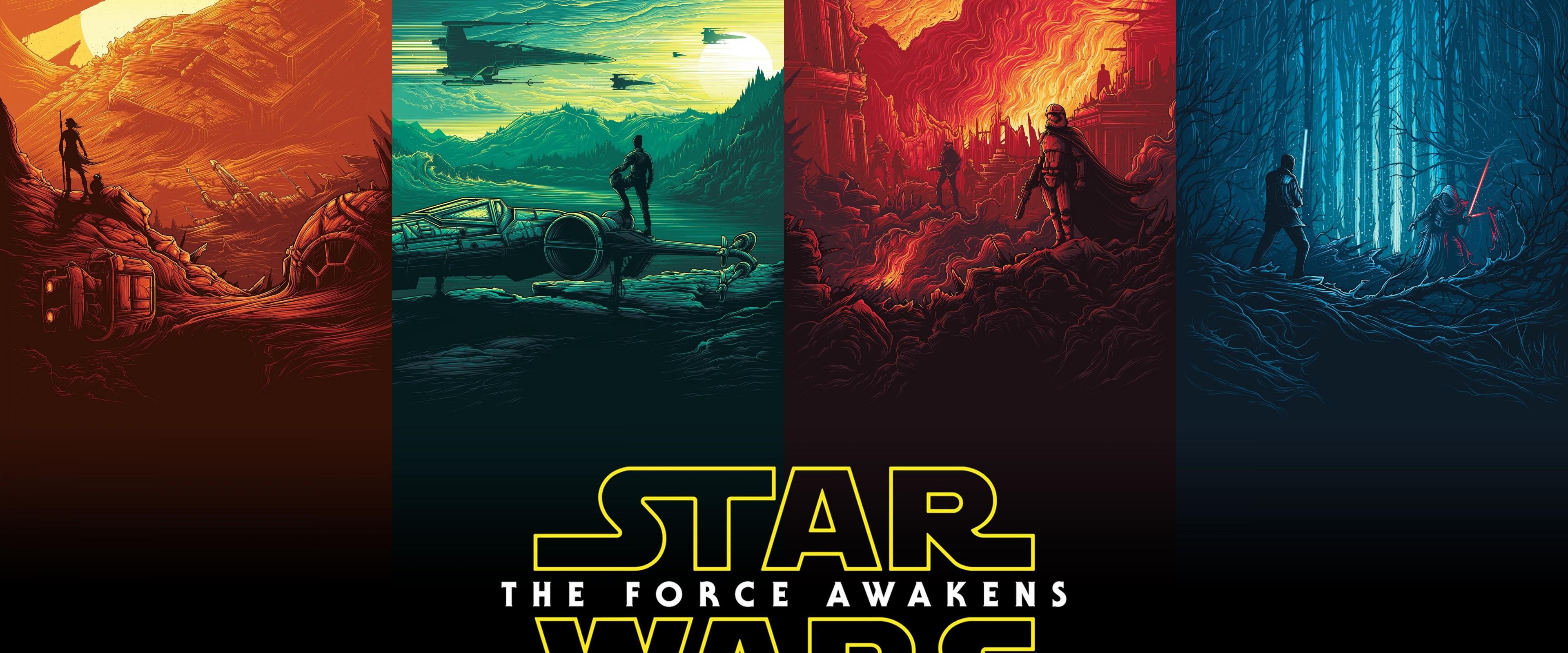 3840x1600 Star Wars: The Force Awakens 4K Wallpaper 3840x1600 Hot Desktop and background for your PC and mobile
