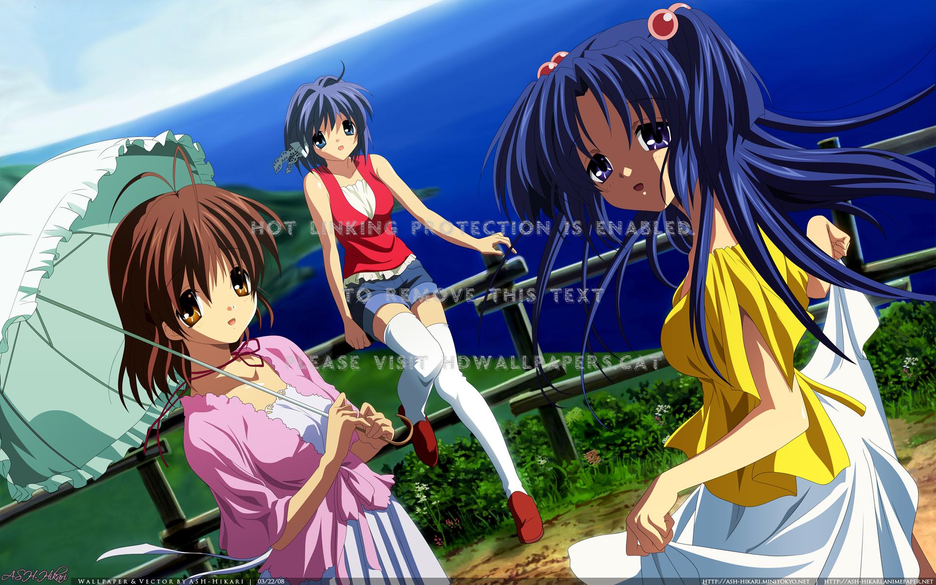 Best of Clannad After Story Wallpapers -1920x1200 friends nagisa okazaki clannad after story