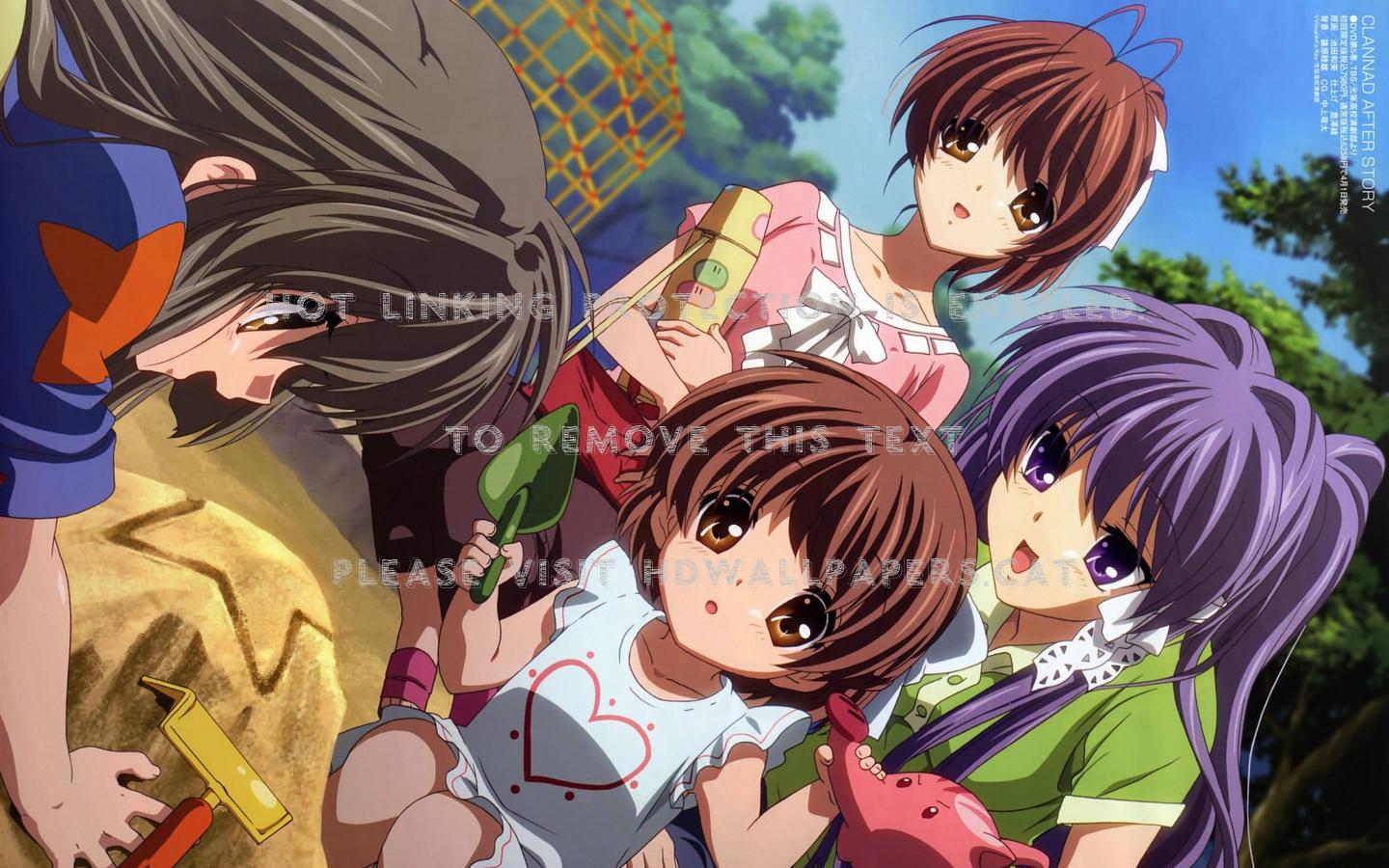 Best of Clannad After Story Wallpapers -1440x900 clannad after story nagisa okazaki sand box