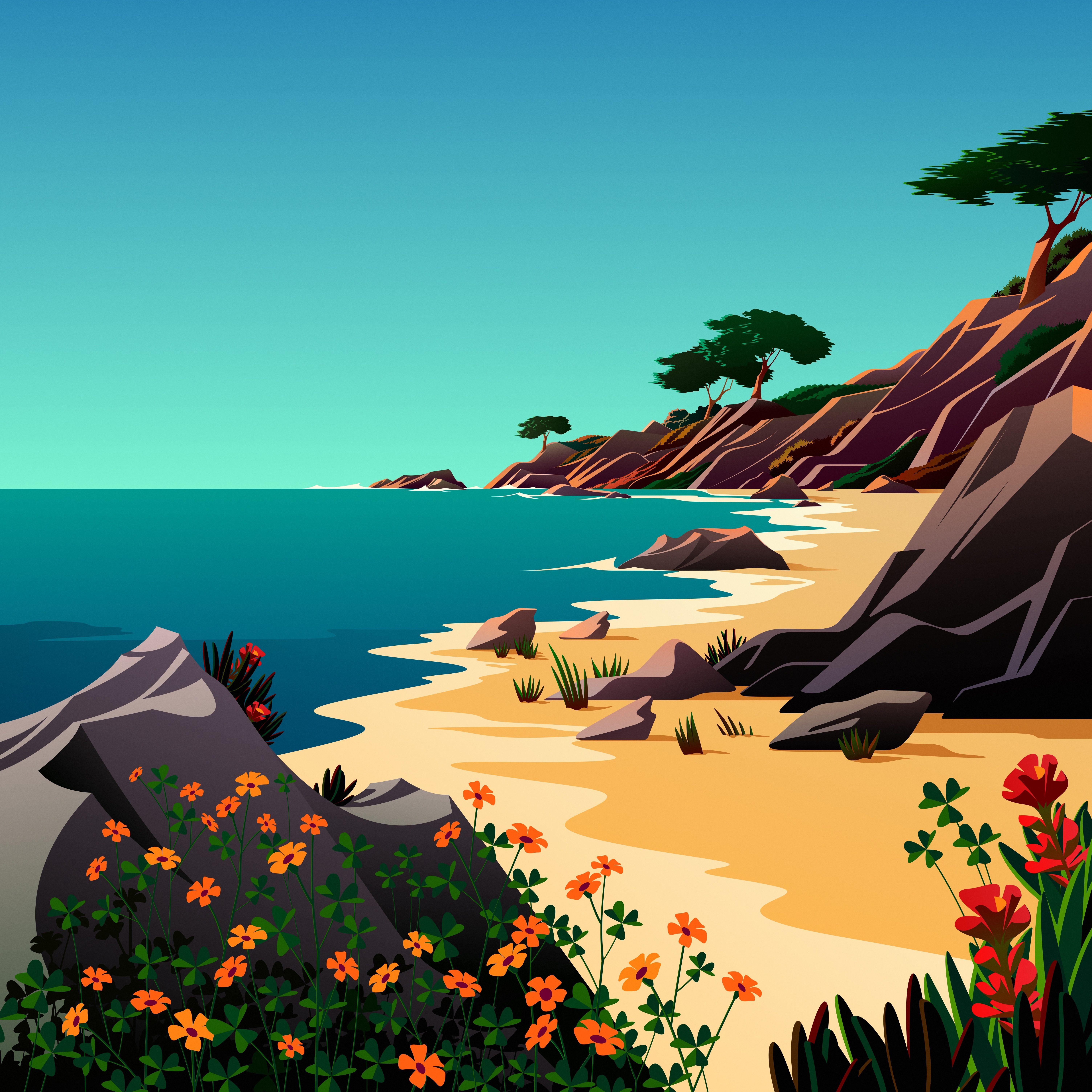 6016x6016 macOS Big Sur 11.0.1 includes even more new wallpaper, download them here