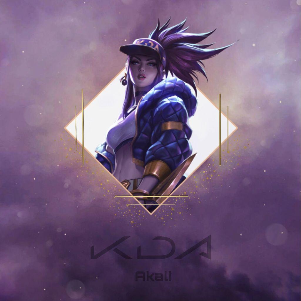 1024x1024 freetoedit #leagueoflegends #lol #kda #akali #wallpaper