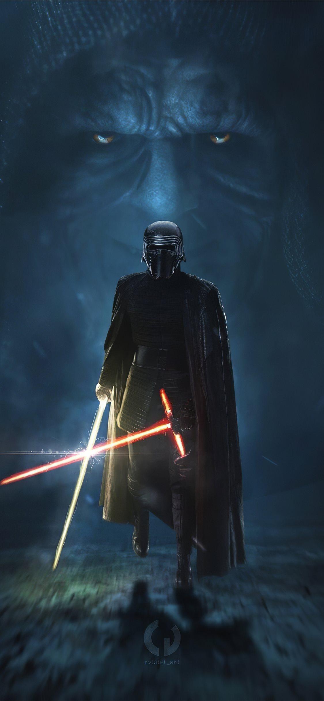 1125x2436 Best Kylo ren iPhone X HD Wallpaper