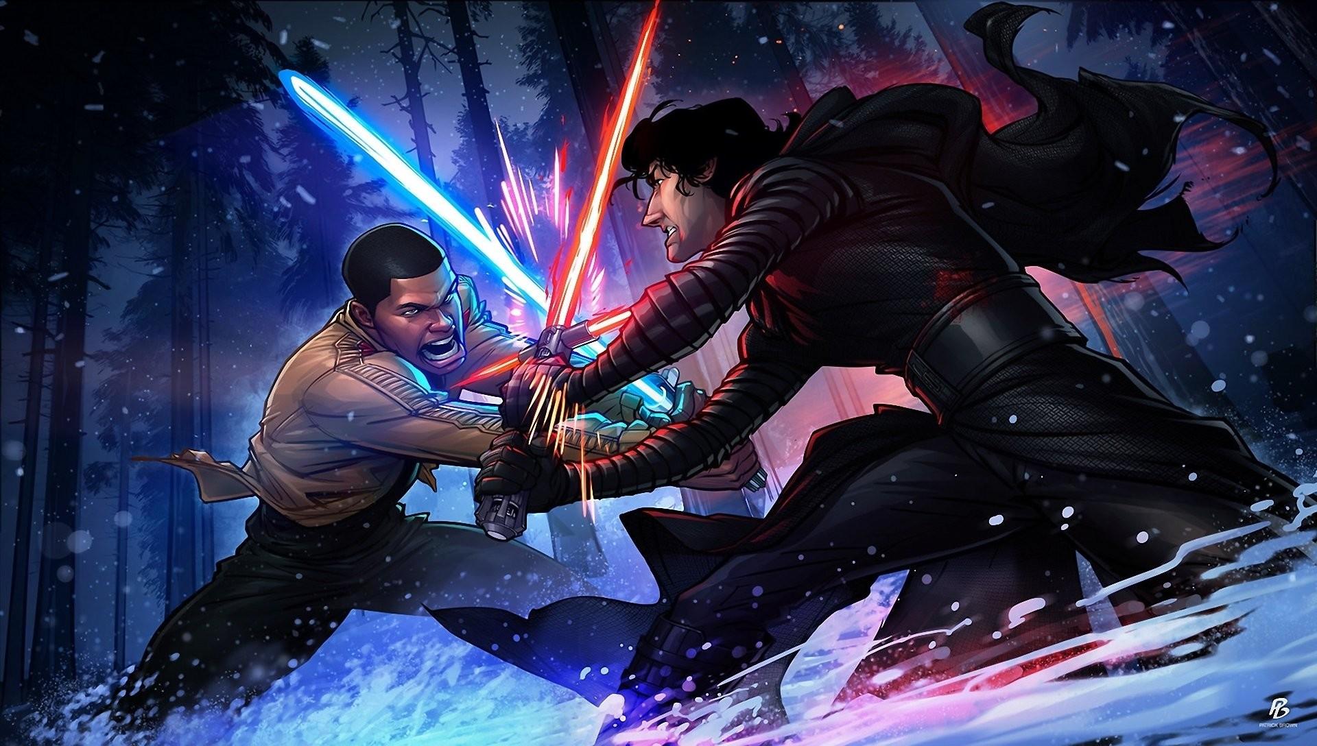 1920x1088 Hd Wallpaper Vs Kylo Ren