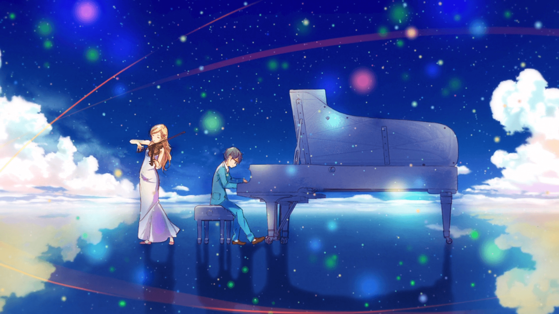 3. "Kousei and Kaori from Your Lie in April" - wide 4