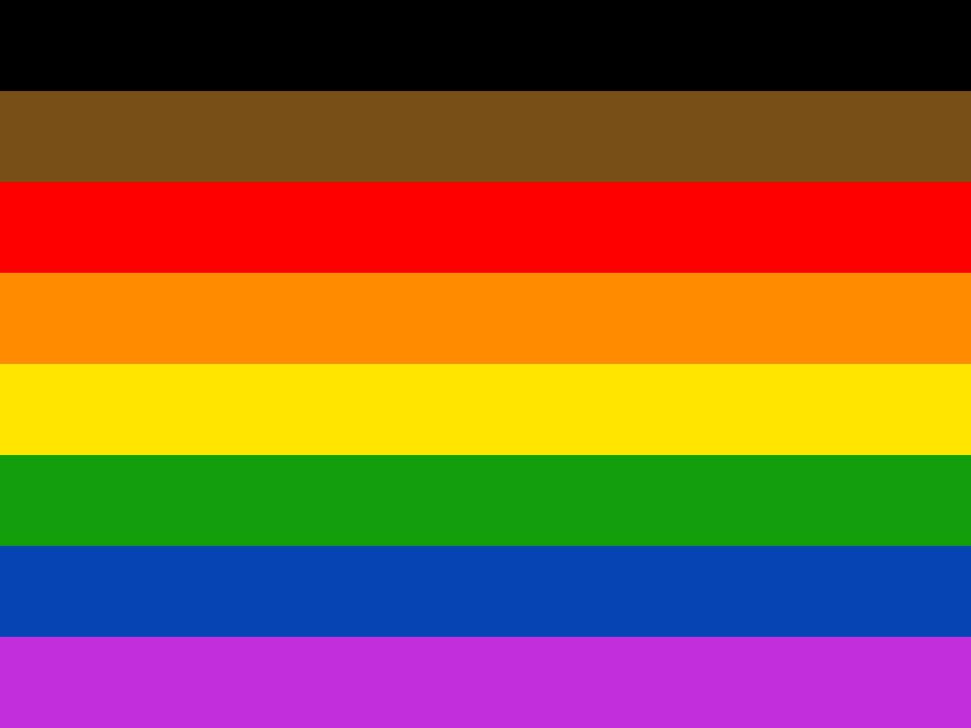 1400x1050 Philadelphia's new, inclusive gay pride flag is making gay white men angry