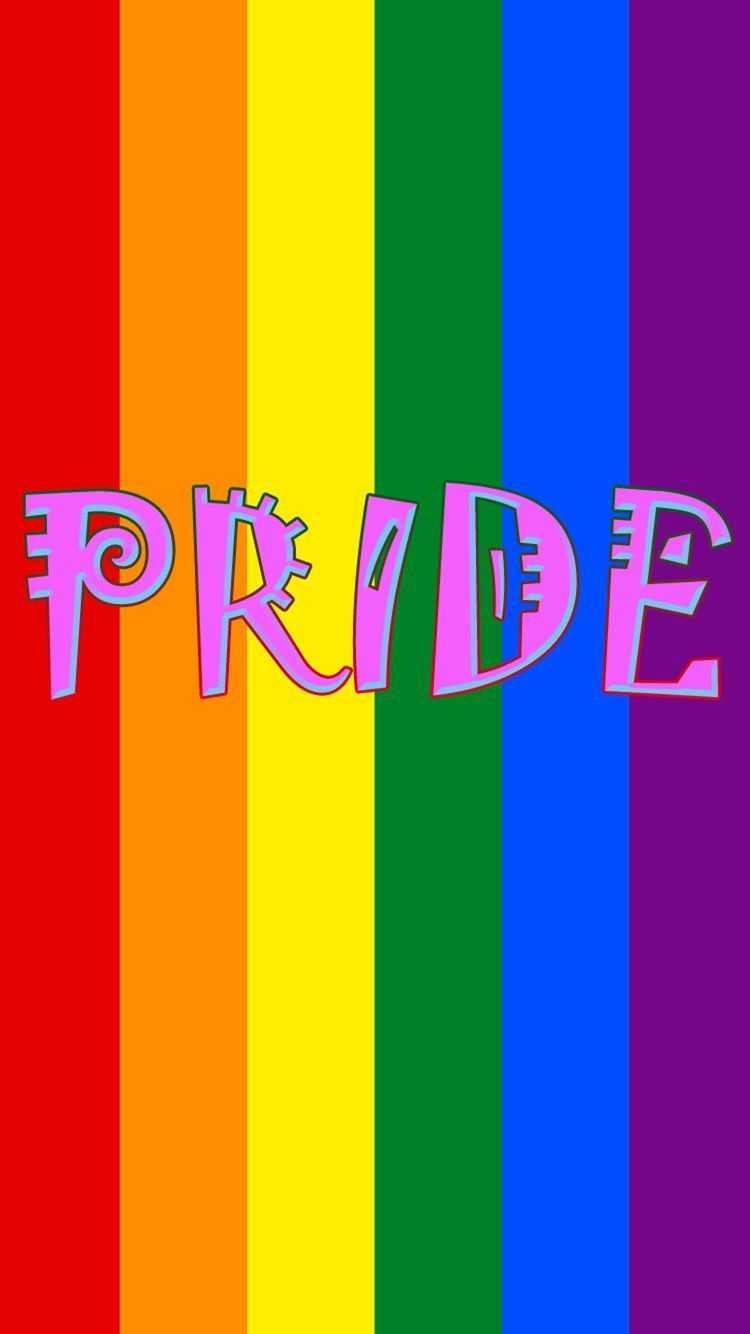 750x1334 Pride Flag HD Wallpaper
