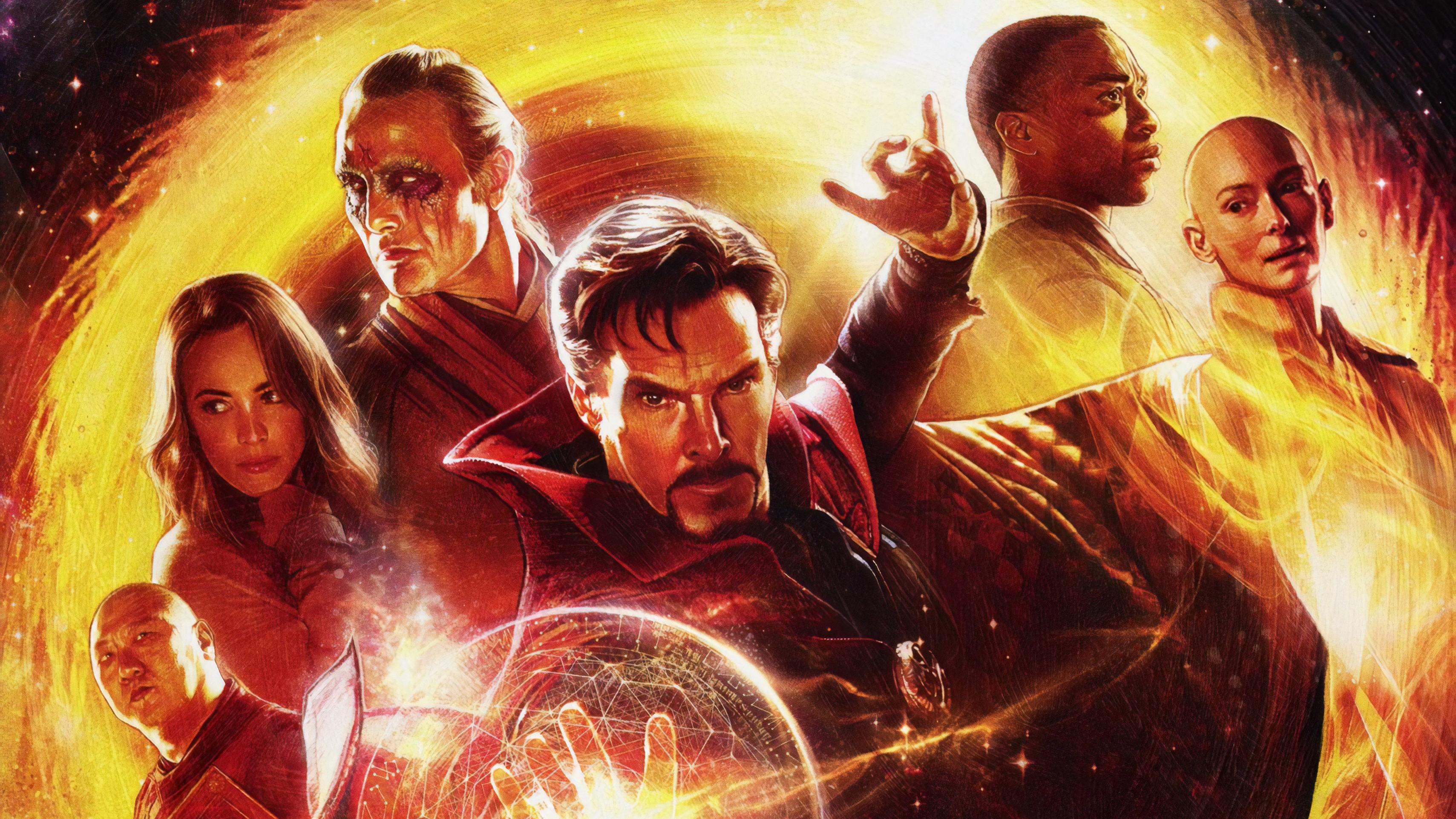 3418x1922 Doctor Strange 2 Key Art 4k, HD Movies, 4k Wallpaper, Image, Background, Photo and Picture