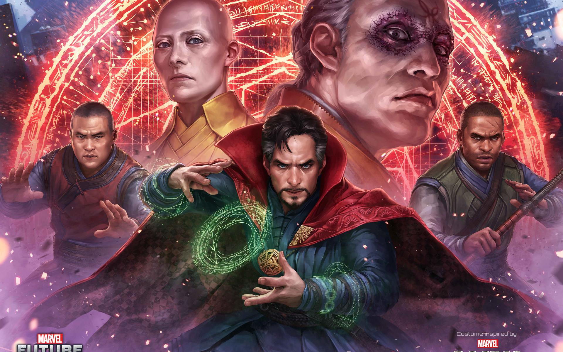 1920x1200 Desktop Wallpaper Doctor Strange, 2016 Movie, Fan Art, HD Image, Picture, Background, B2c5nl