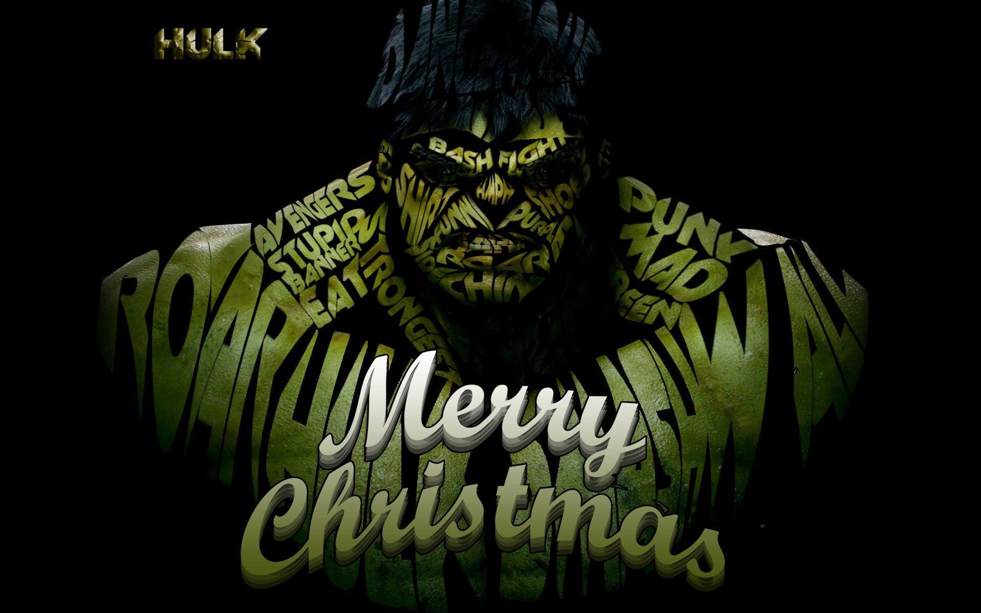 1920x1200 Hulk Christmas Wallpaper