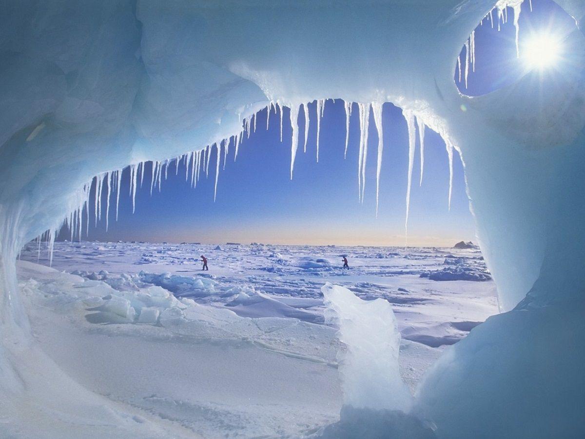 1200x900 Artic Ice Cave On Ellesmere Island, Nunavut, Canada. North pole, Ice cave, Canada photo