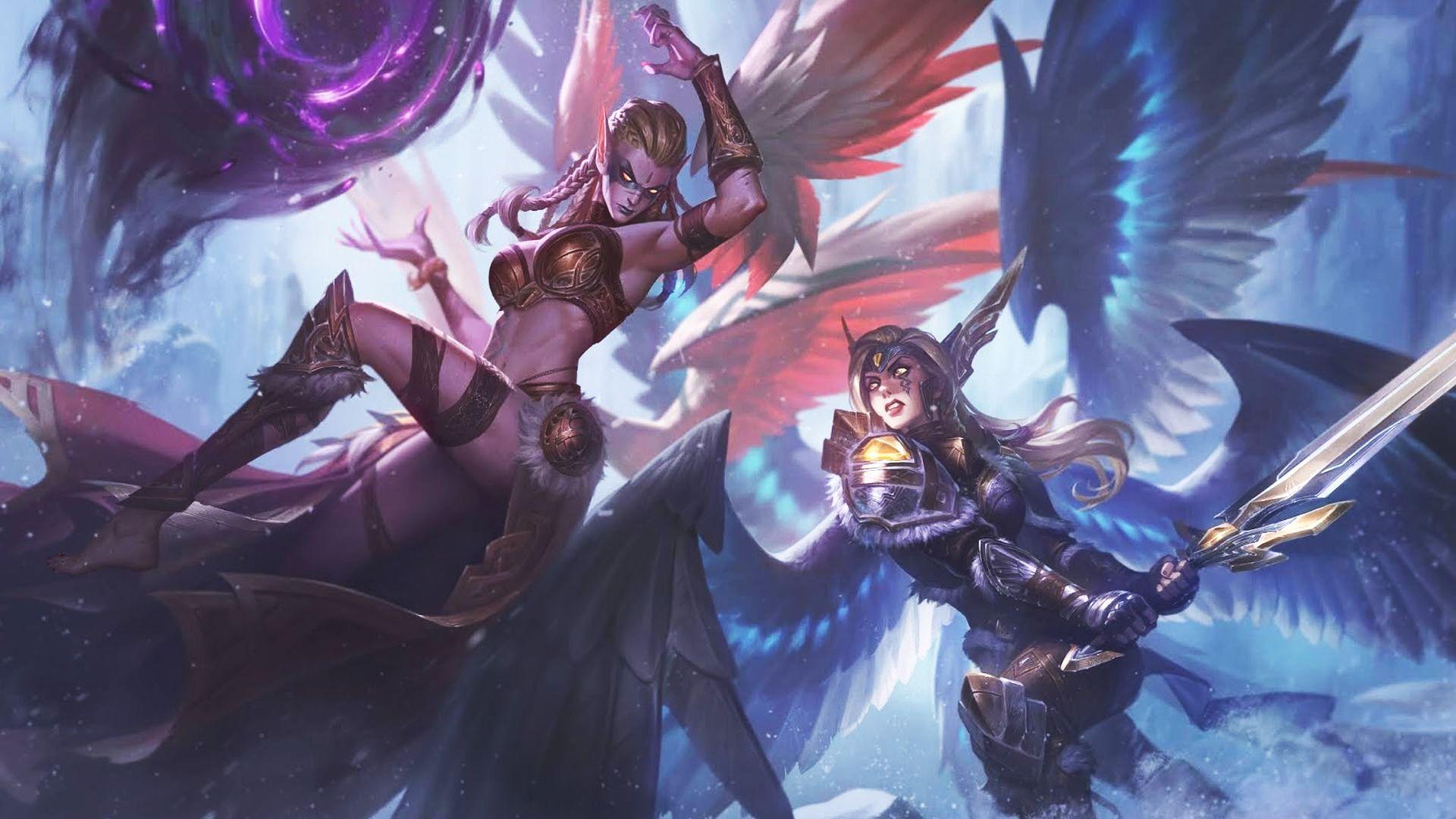 1920x1080 Morgana And Kayle Skin