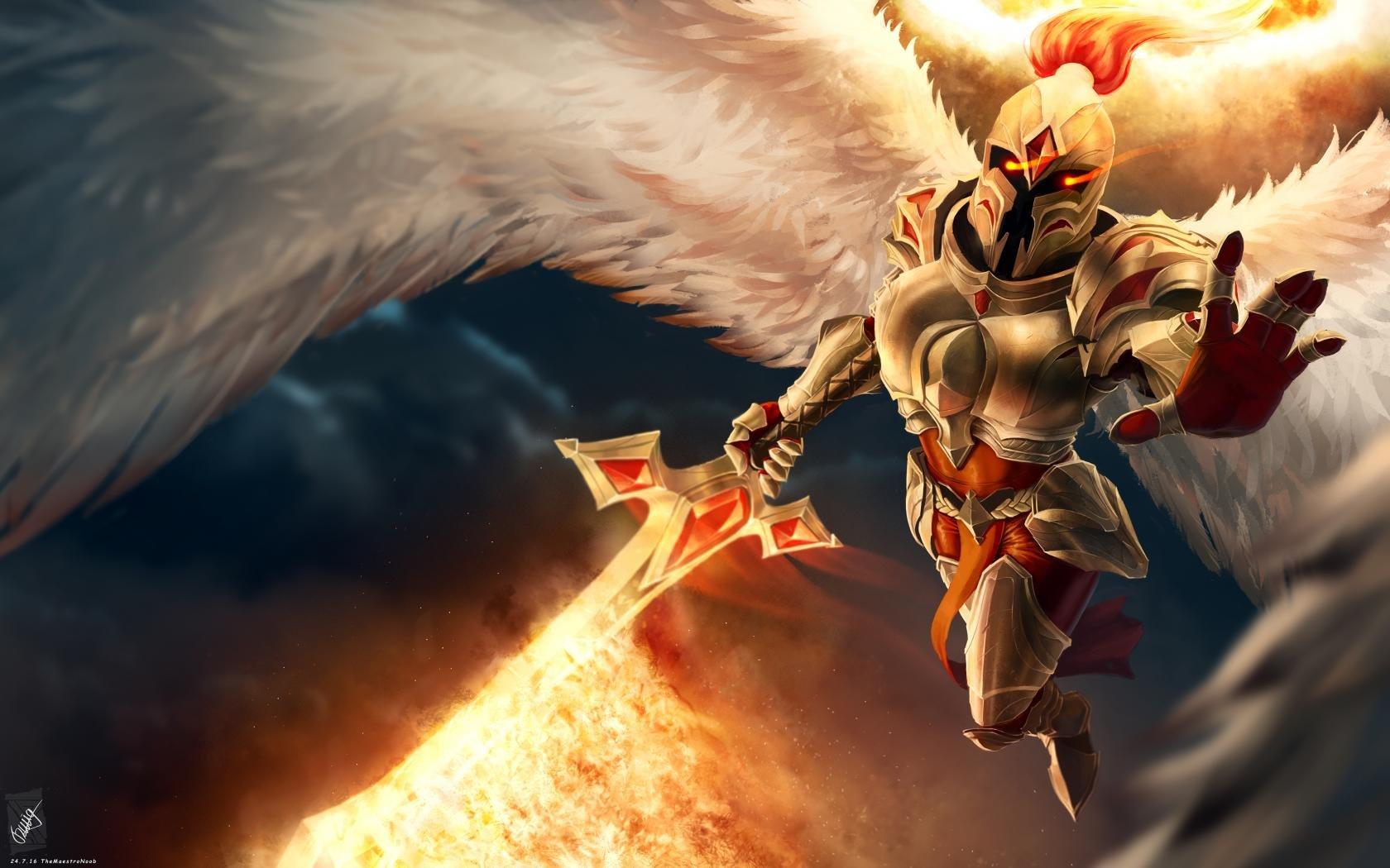 1680x1050 Kayle (League Of Legends) wallpaper 1680x1050 desktop background