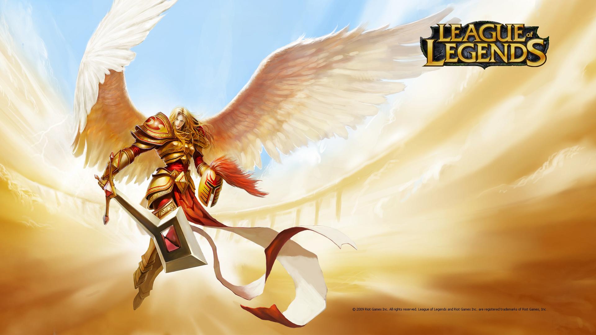 1920x1080 Unmasked Kayle (Chinese) Wallpaper of Legends Wallpaper