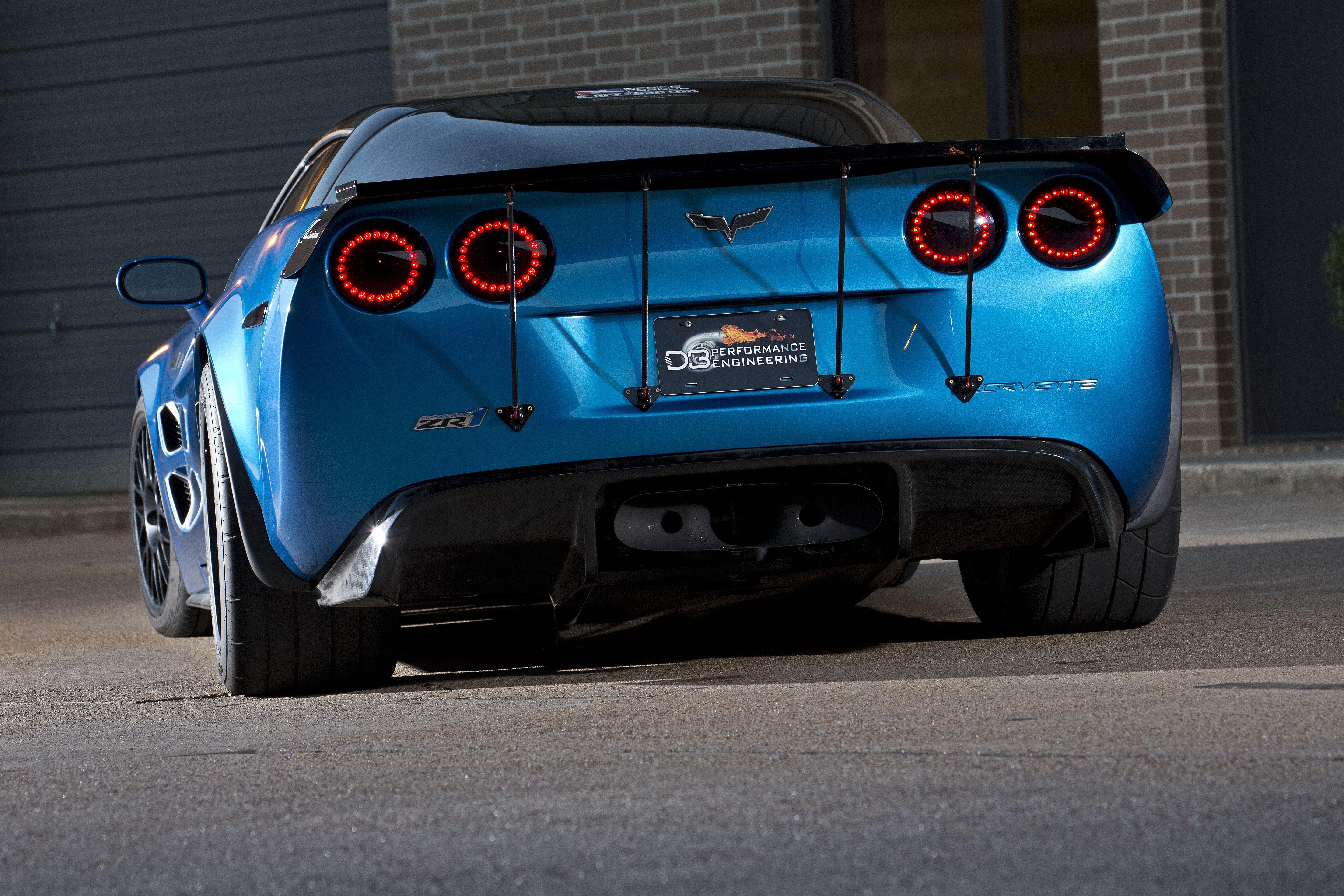 5760x3840 Chevrolet, Corvette, Zr Cars, Blue, Modified Wallpaper HD / Desktop and Mobile Background