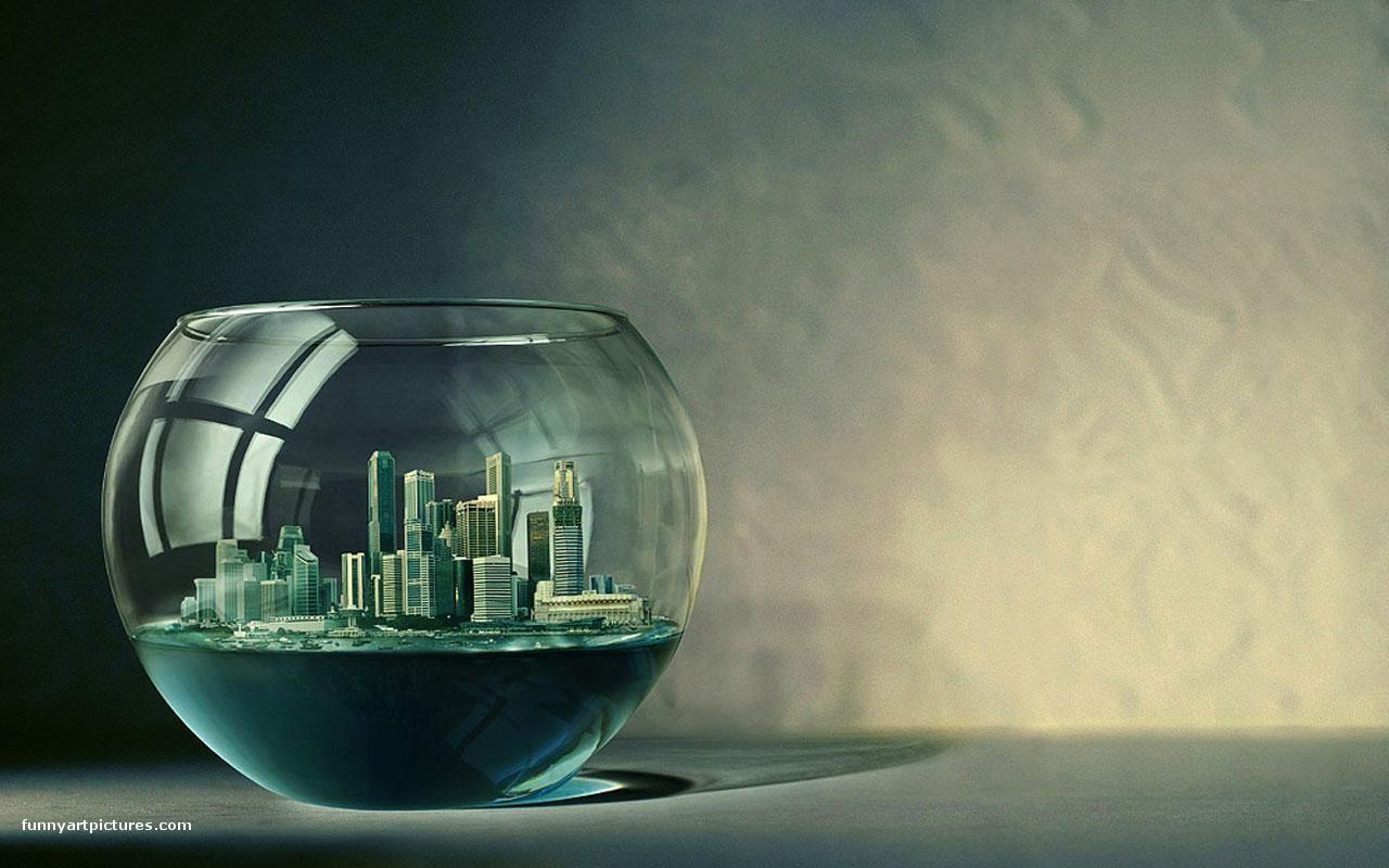 1280x800 Desktop wallpaper, Aquarium BMW world image, funny picture gallery