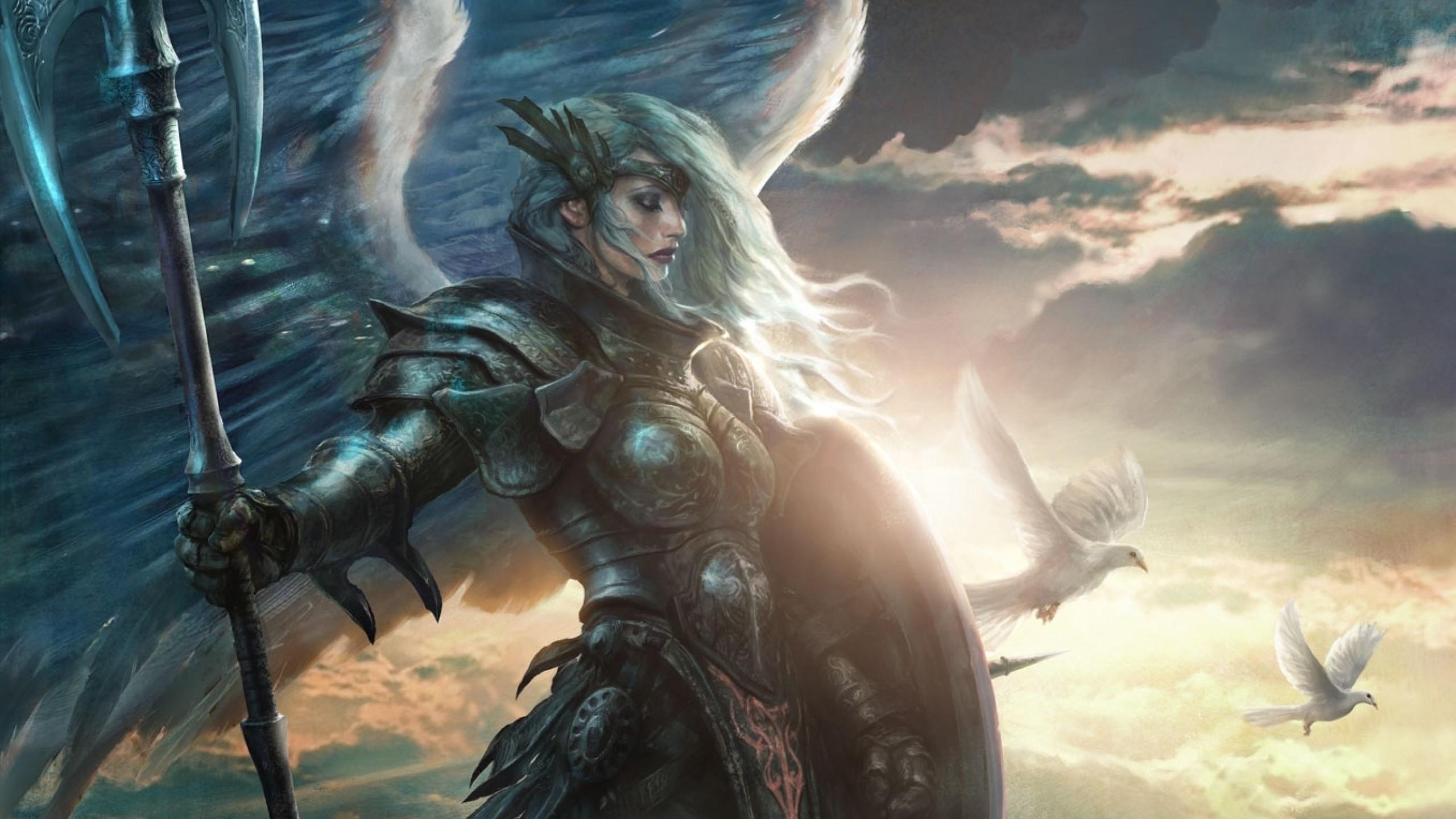 2560x1440 Liliana Vess HD Magic The Gathering Wallpaper