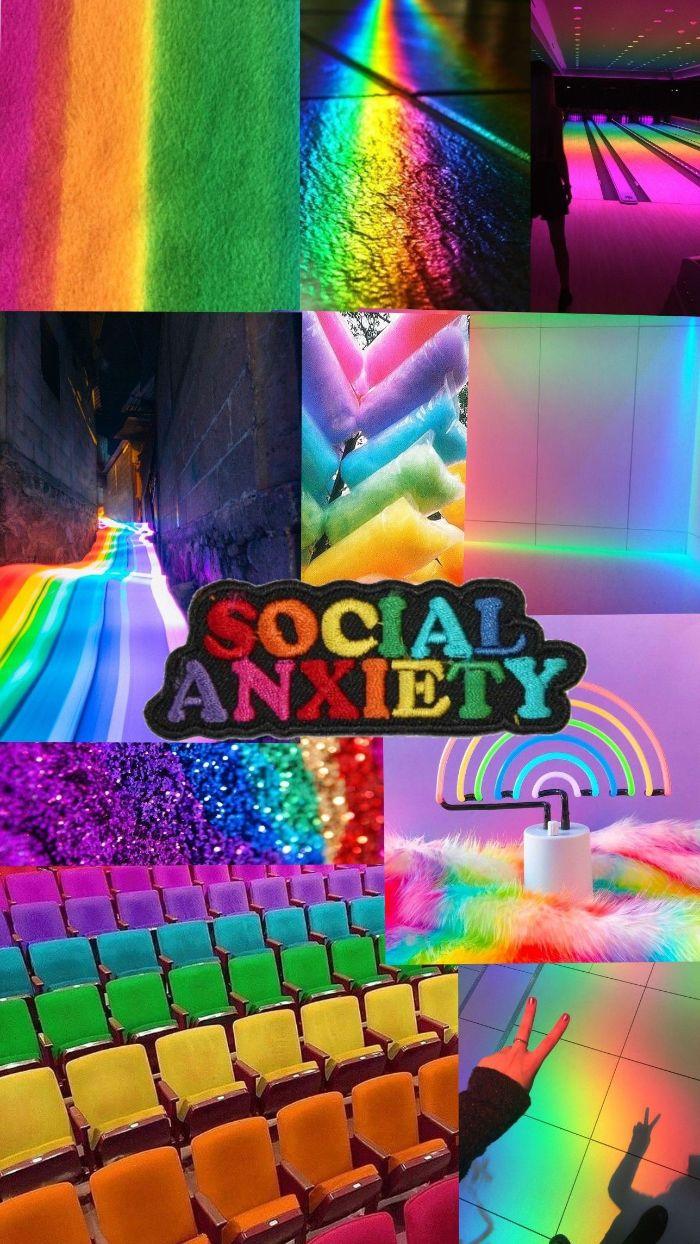 700x1244 for a Colorful and Cute Rainbow Wallpaper