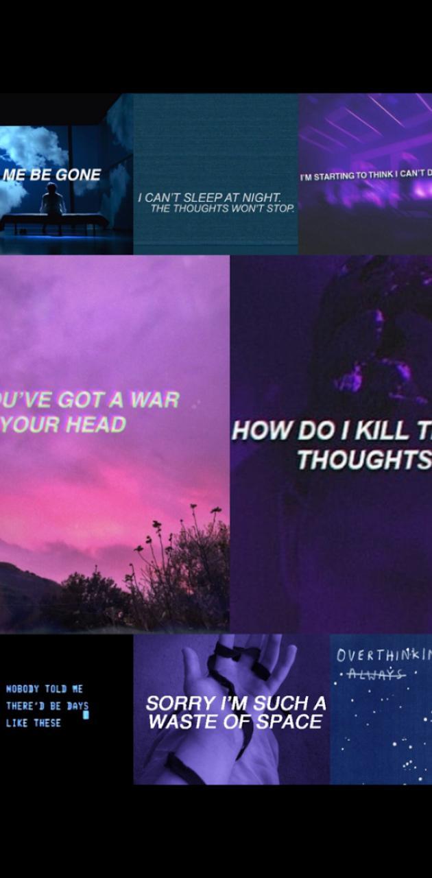 630x1280 Anxious aesthetic wallpaper