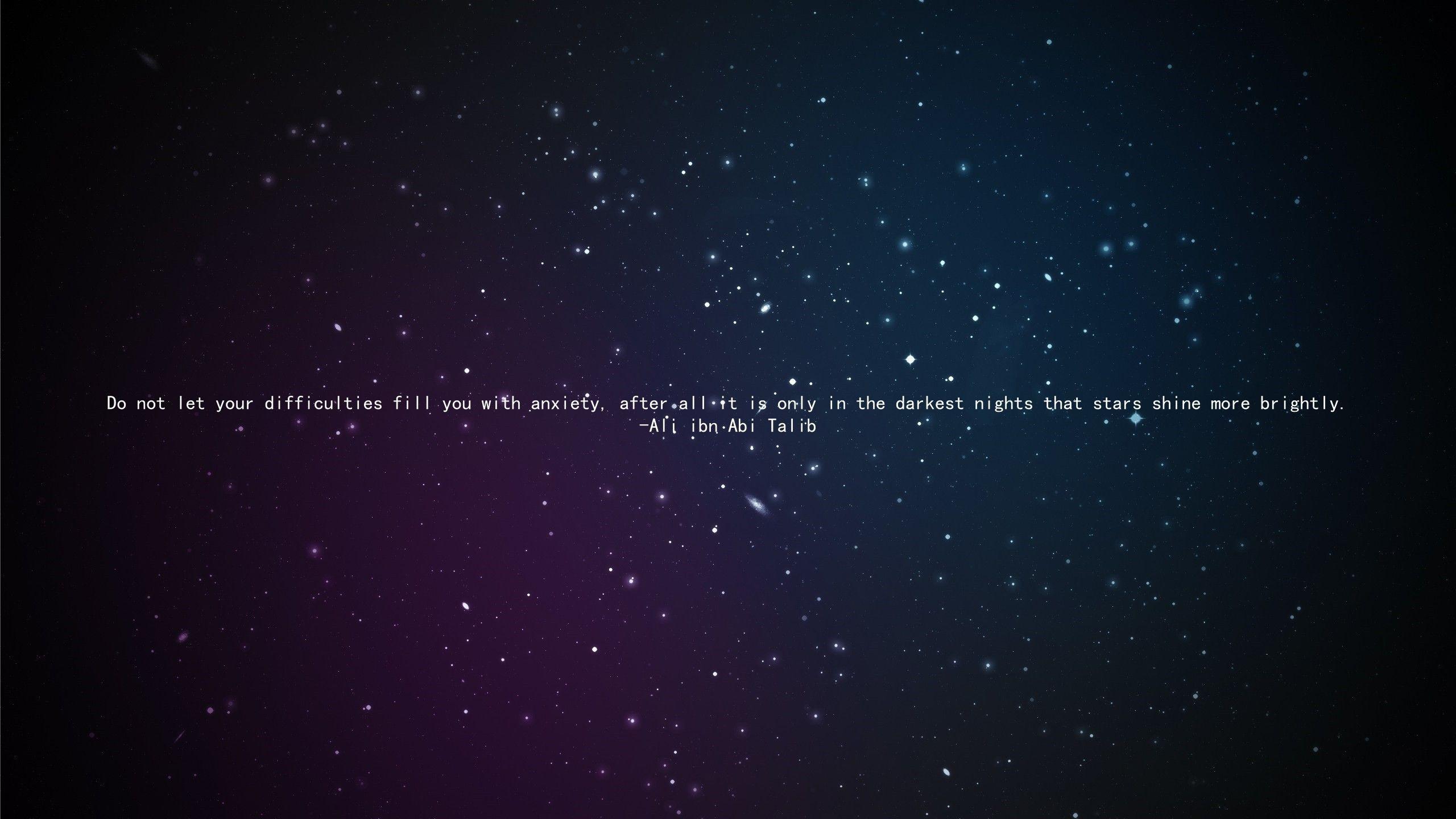 2560x1440 Anxiety tumblr quotes background