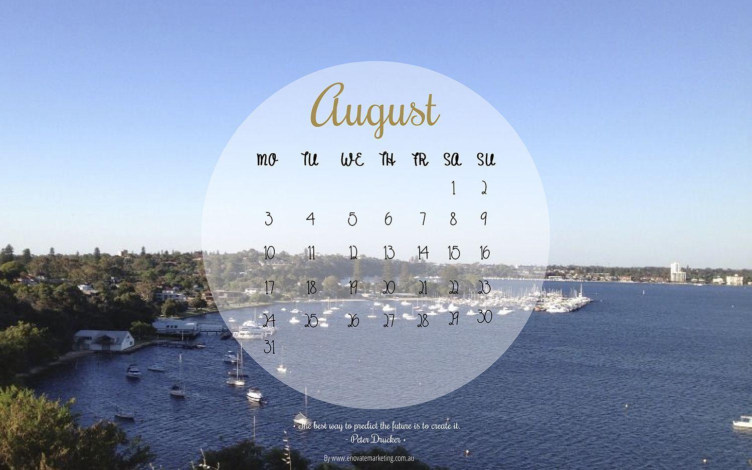 1500x938 Desktop wallpaper August by Enovate Marketing. Background