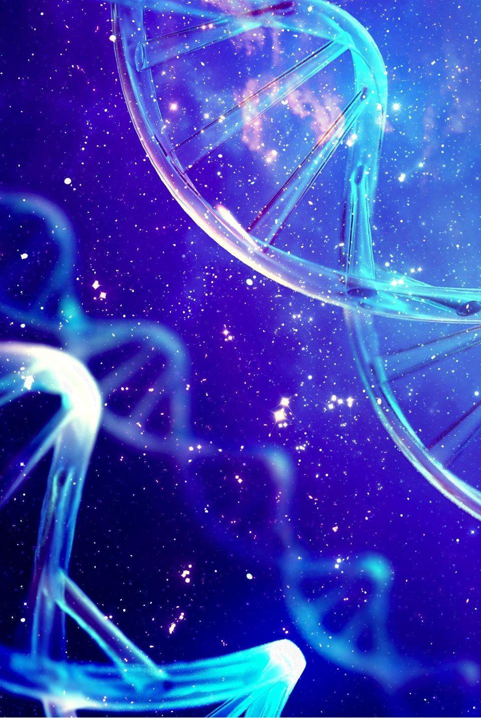 960x1433 Blue Purple Dream Molecule Structure Pattern H5 Background Element. Science background, Science illustration, Dna art