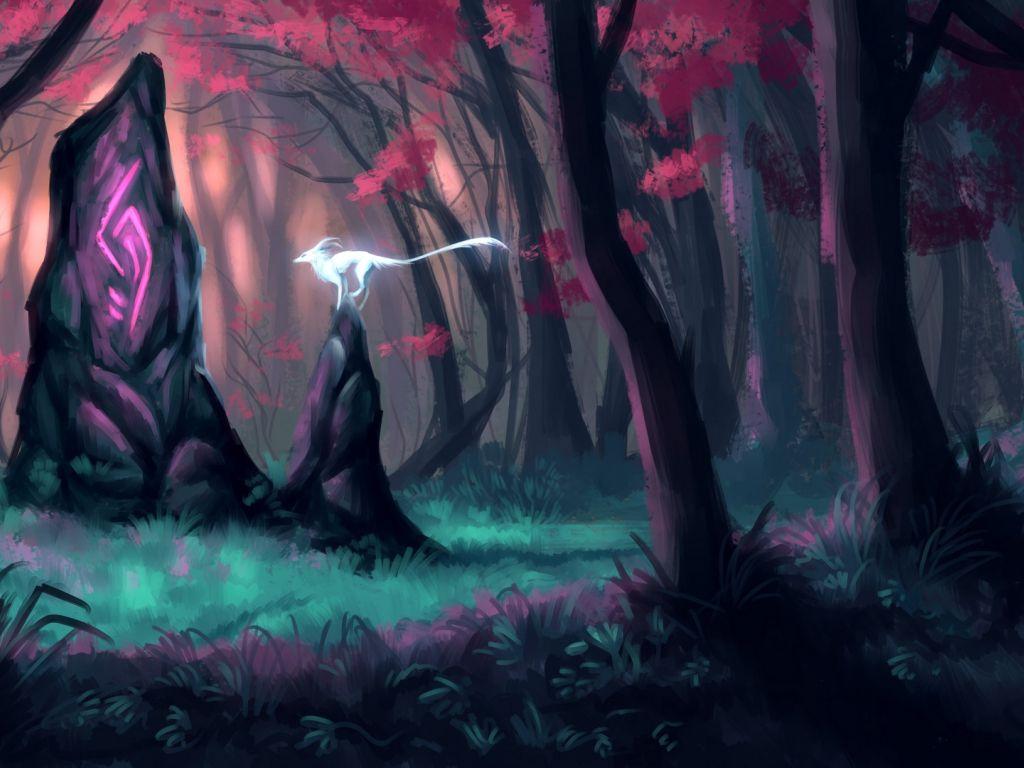 1024x768 Forest 4K wallpaper for your desktop or mobile screen free and easy to download