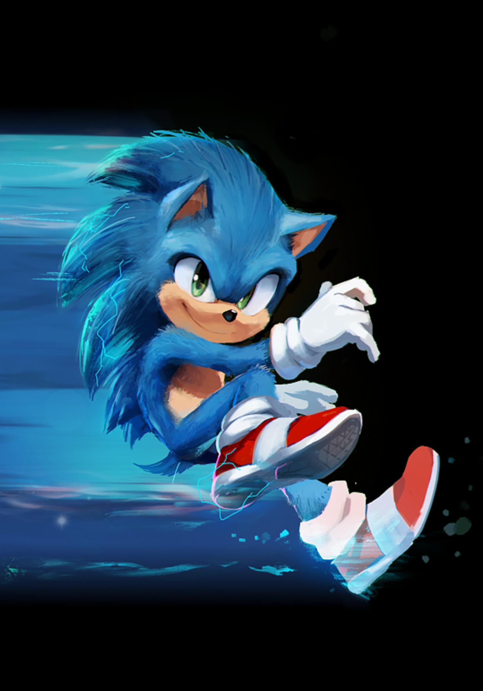 1668x2388 Sonic the Hedgehog Artwork 1668x2388 Resolution Wallpaper, HD Movies 4K Wallpaper, Image, Photo and Background