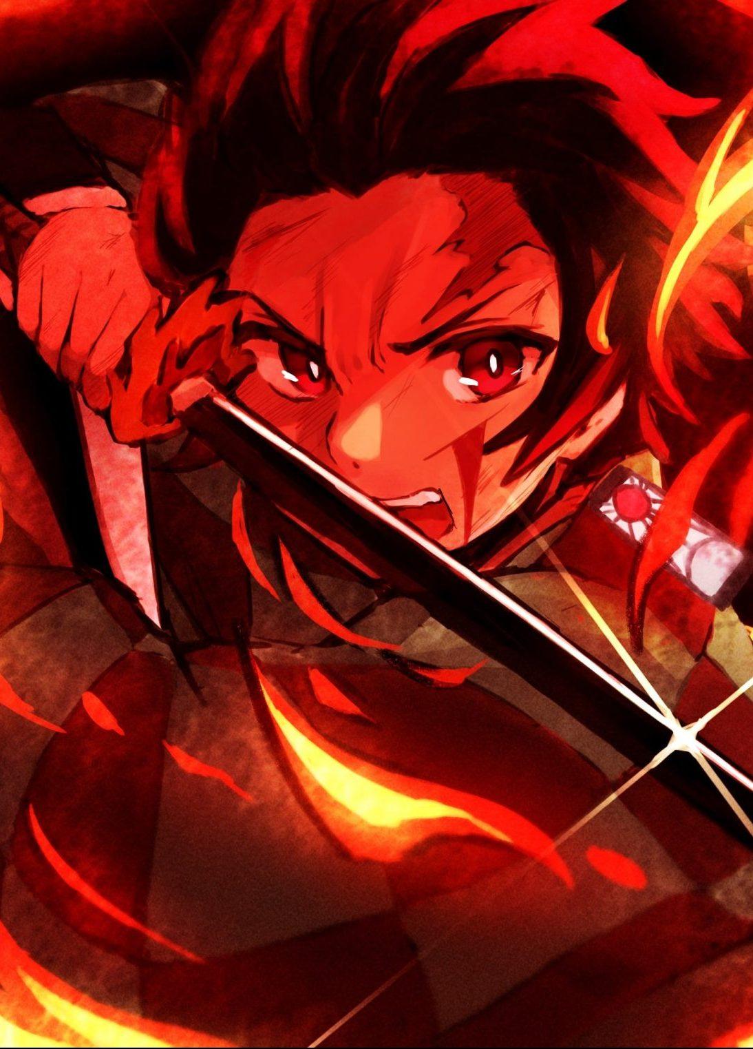 Demon Slayer Red Wallpapers Top Free Demon Slayer Red Backgrounds