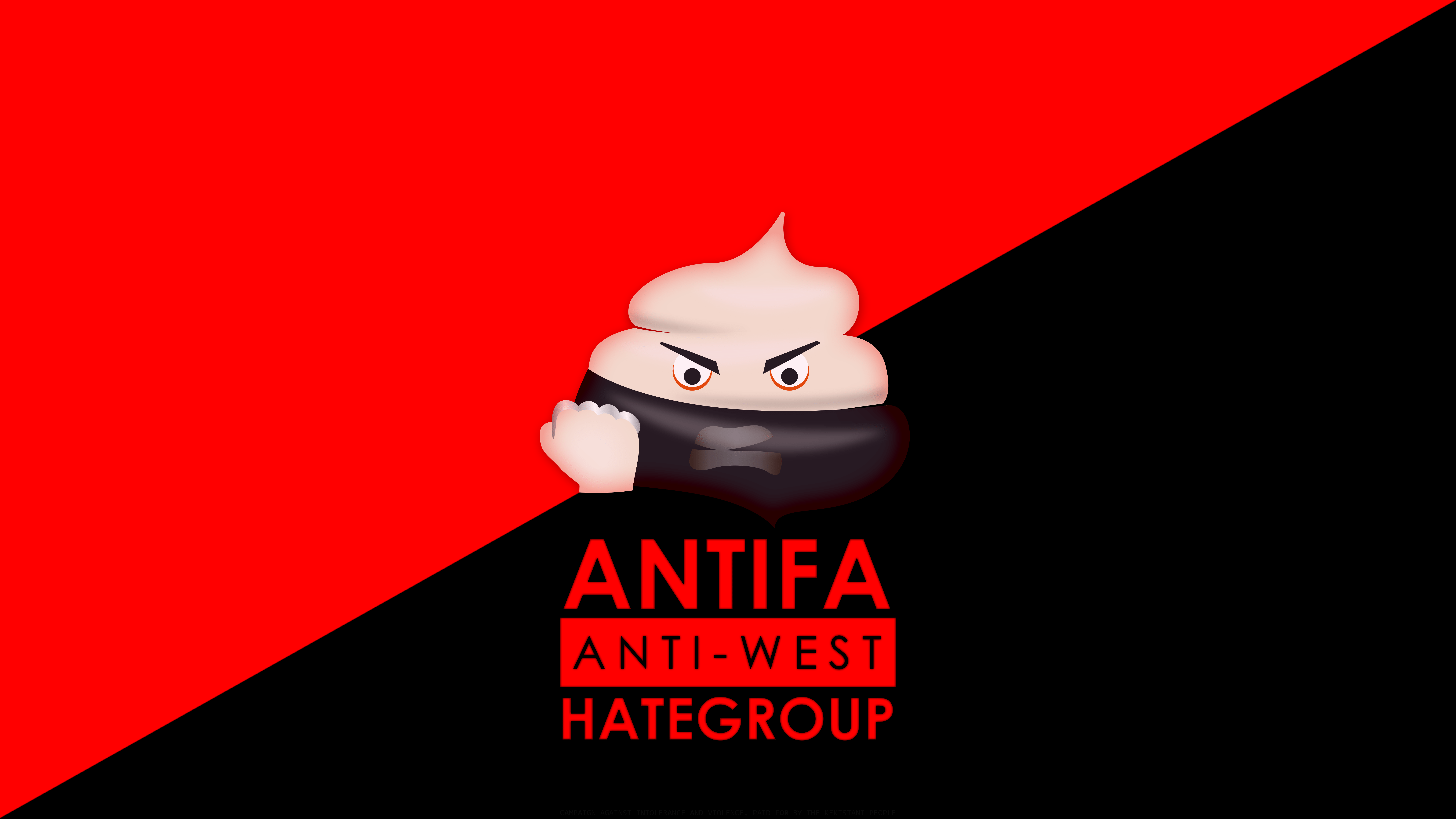 7680x4320 Antifa Wallpaper