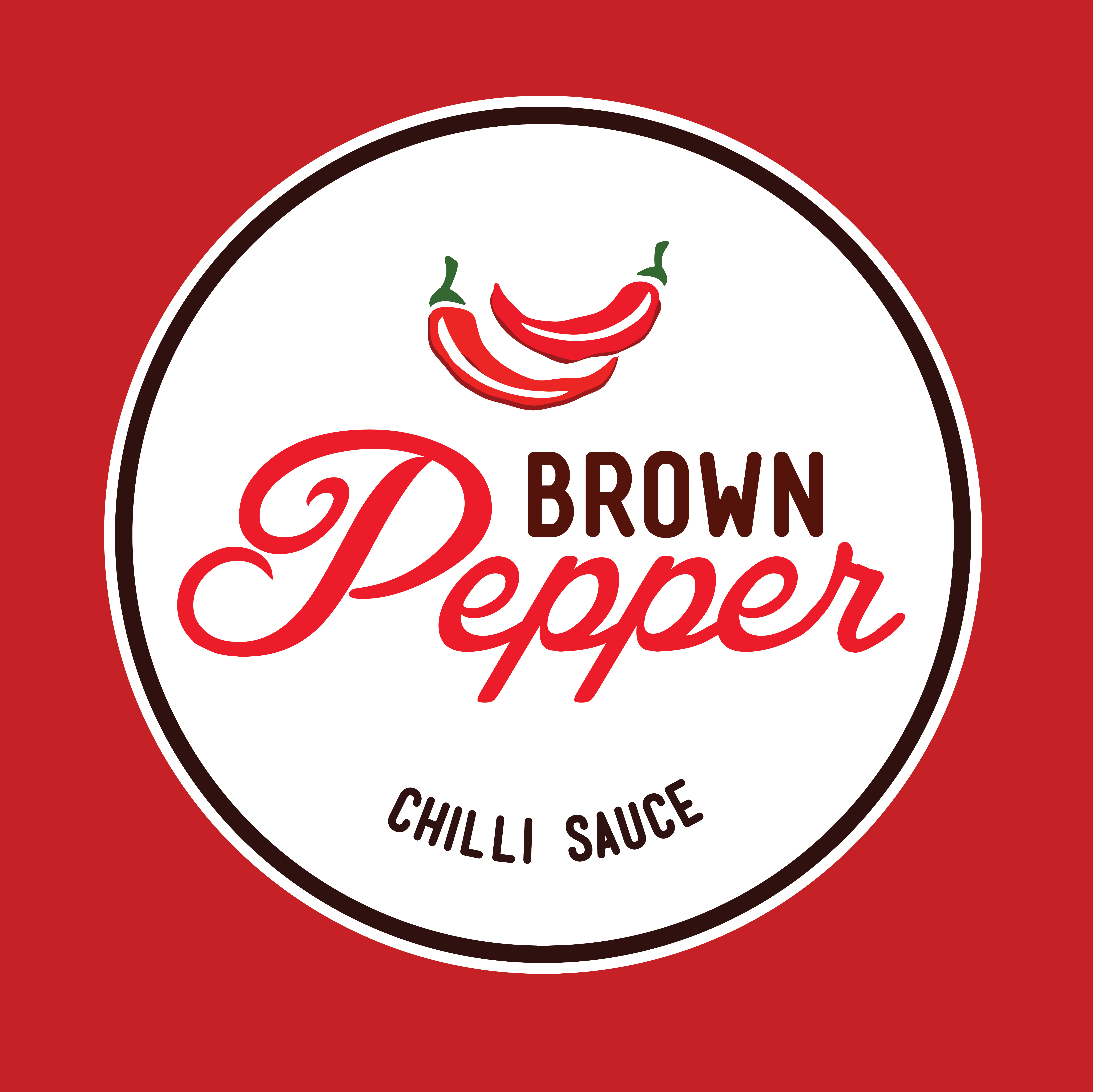 6287x6280 Brown Food Logo