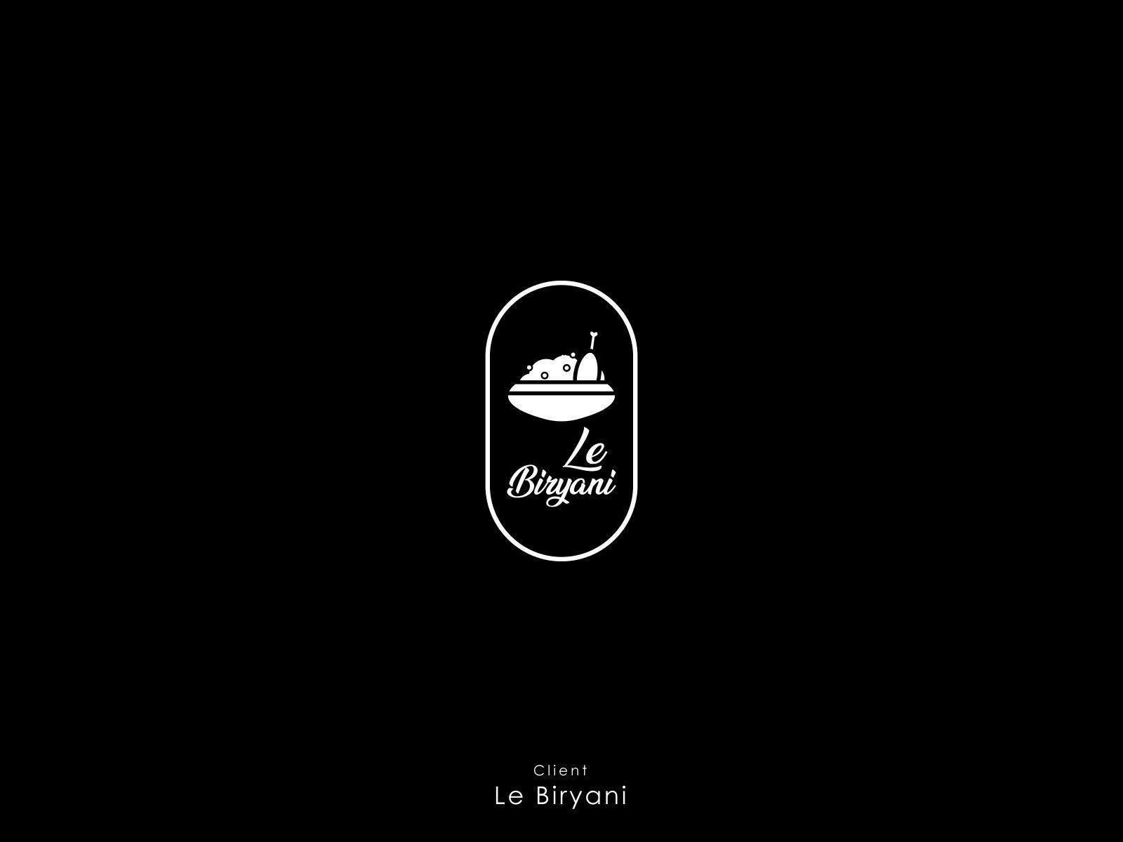 1600x1200 Le Biryani. Biryani, Logo design, Food branding