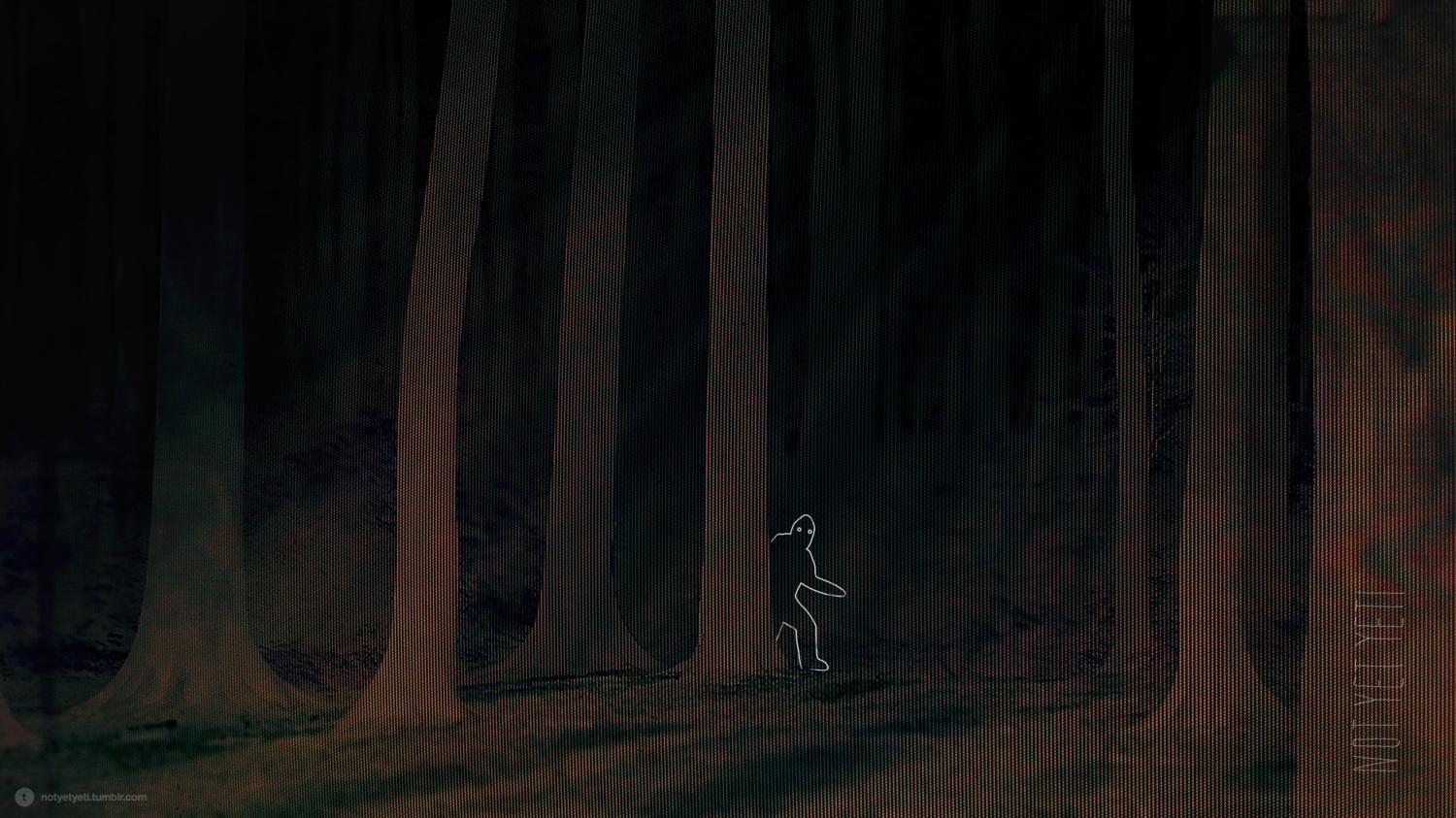 1500x843 not yet yeti forest wallpaper