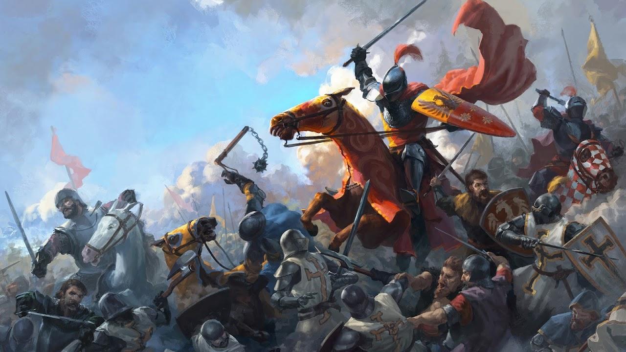 1280x720 Epic Battle Medieval Knight Army 4K Wallpaper