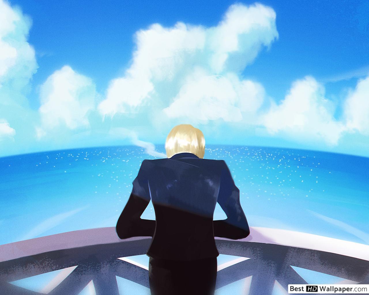 1280x1024 One Piece, Ocean HD wallpaper download