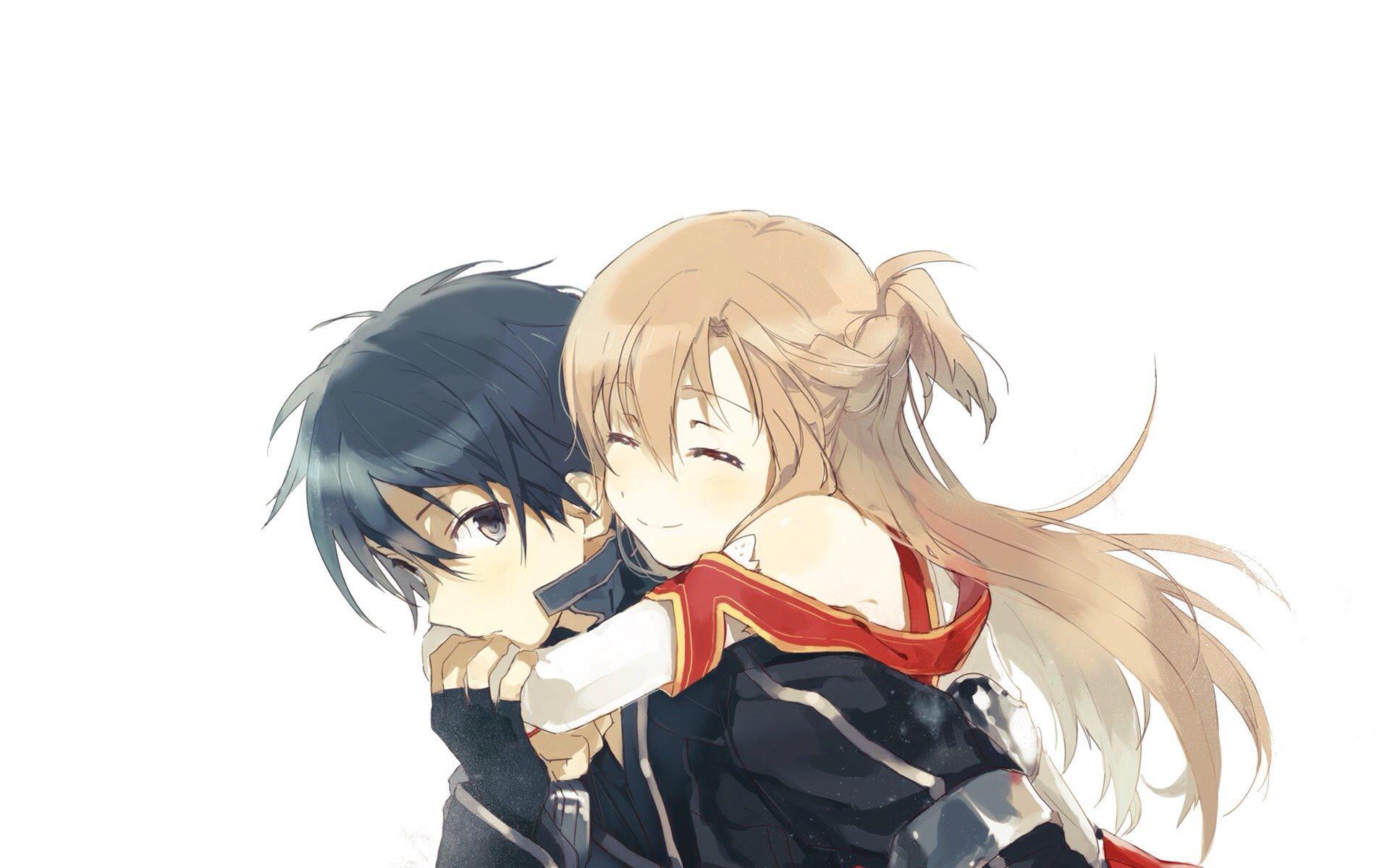 1920x1200 Kirito And Asuna Wallpaper