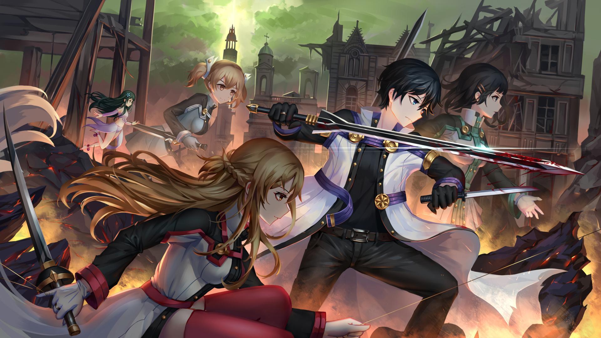1920x1080 Sword Art Online Movie Ordinal Scale Wallpaper HD Download