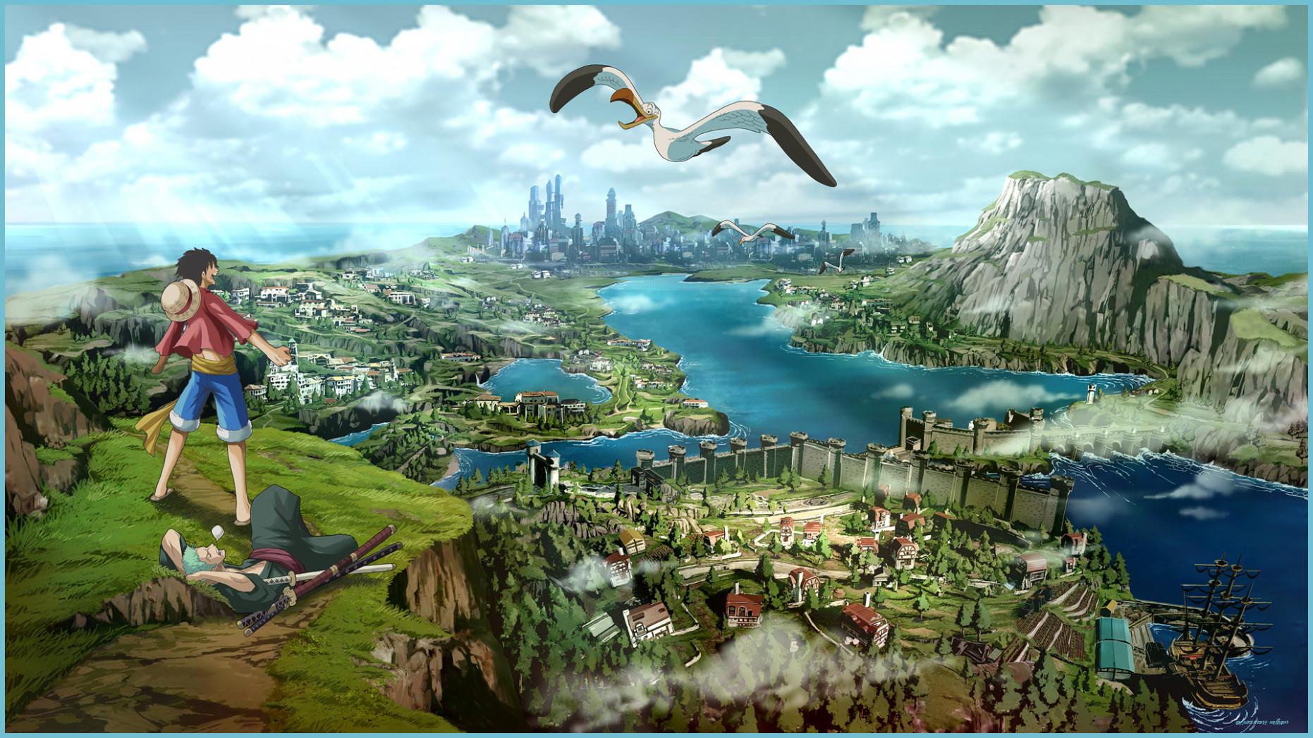 1862x1047 One Piece: World Seeker Wallpaper On Piece Scenery Wallpaper
