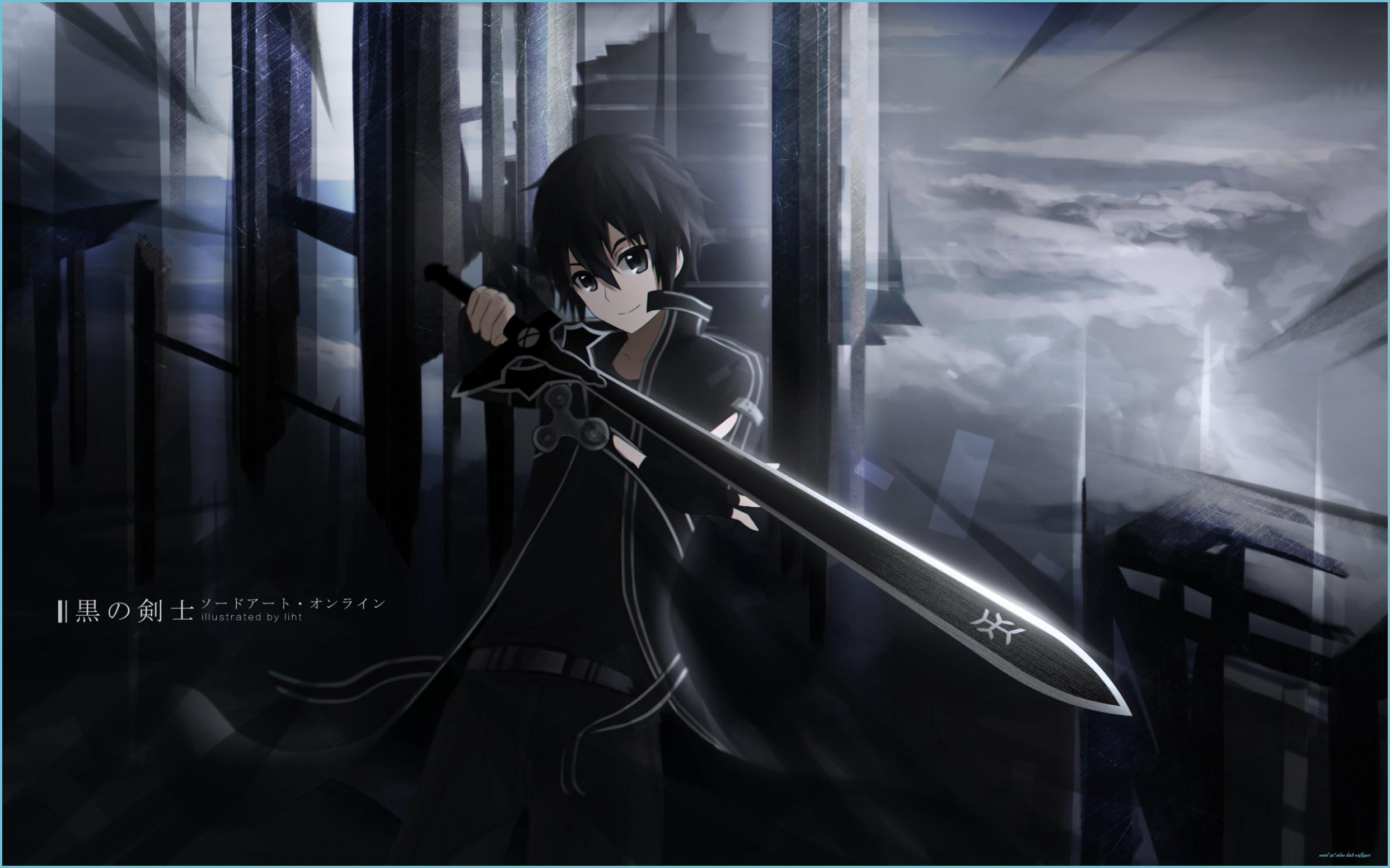 2483x1552 Kazuto Kirigaya, Kirito, Sword Art Online, SAO Wallpaper Art Online Kirito Wallpaper